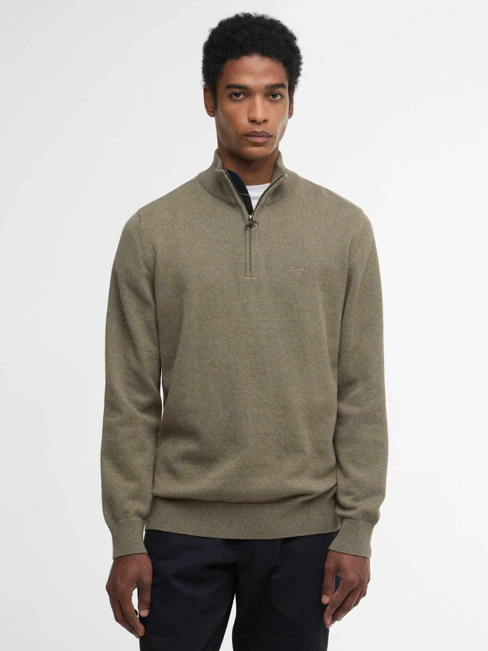 Cotton Quarter-Zip Jumper - miniatura 22