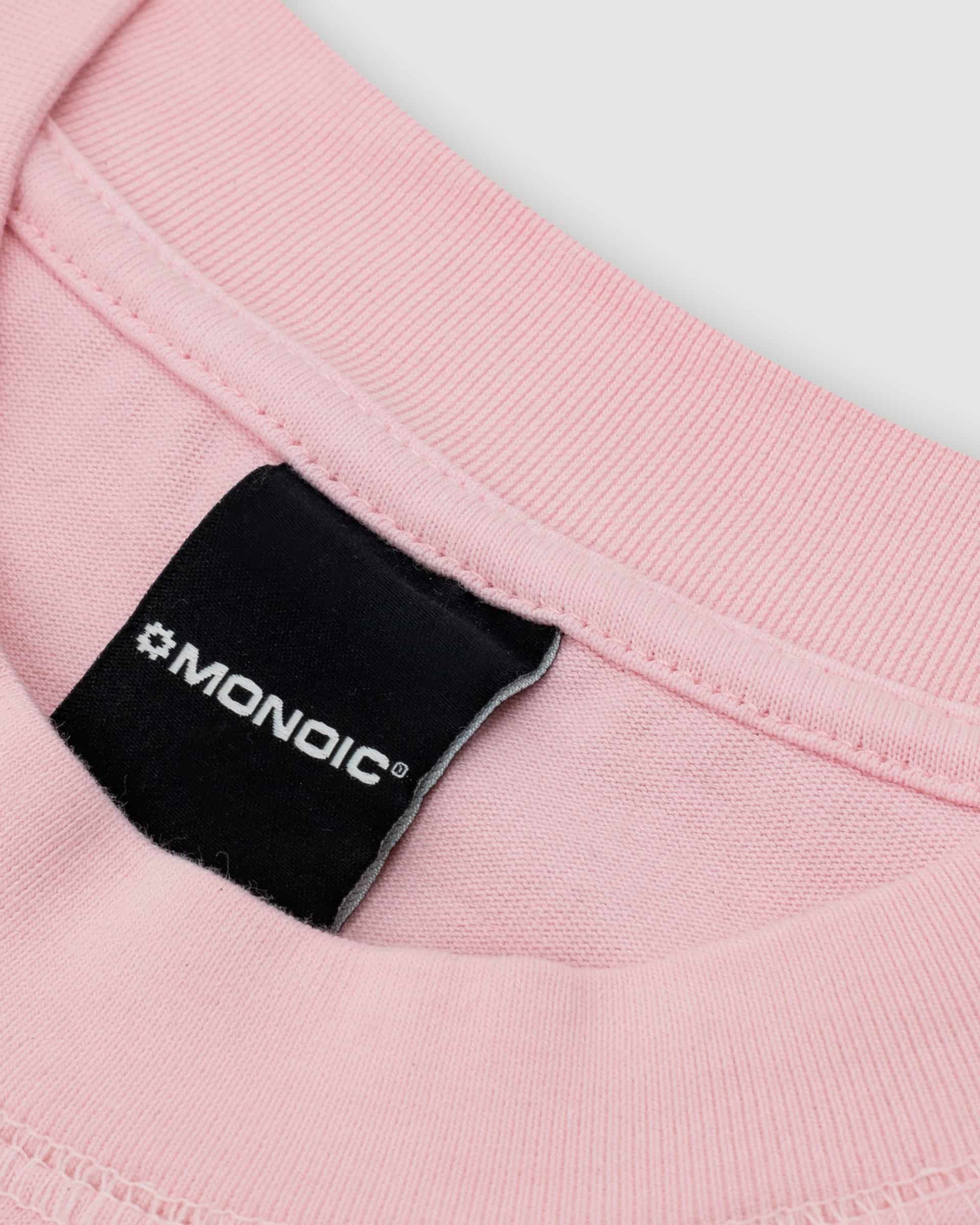Camiseta Boxy Fit Básica V3 - Rosado Pastel - miniatura 6