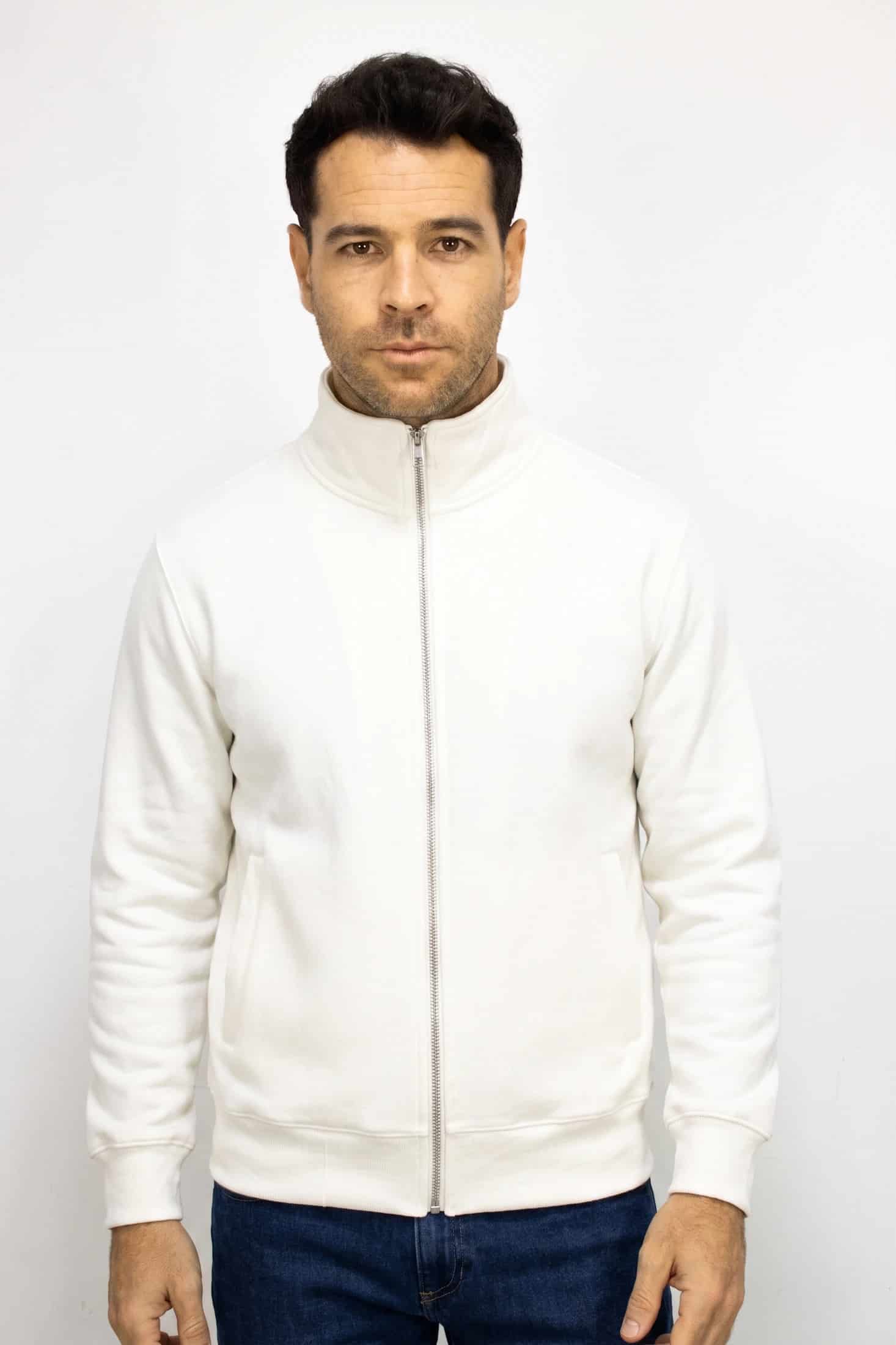 Saco marfil con Cremallera para hombre - miniatura 4