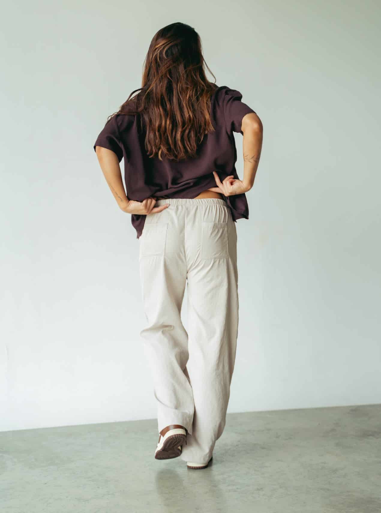 Pantalón Easy Day - Almond - miniatura 6