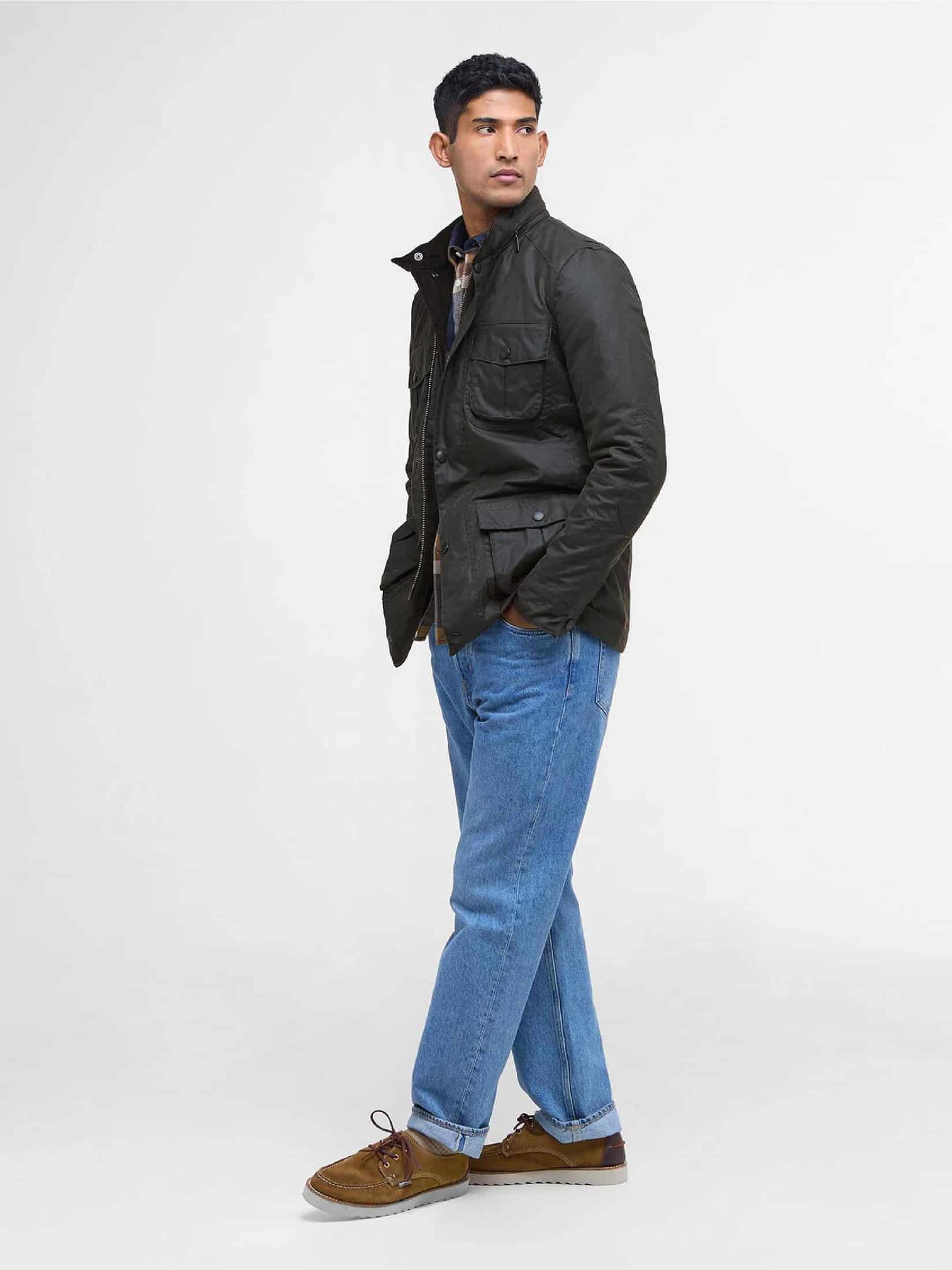 Corbridge Waxed Jacket - miniatura 3