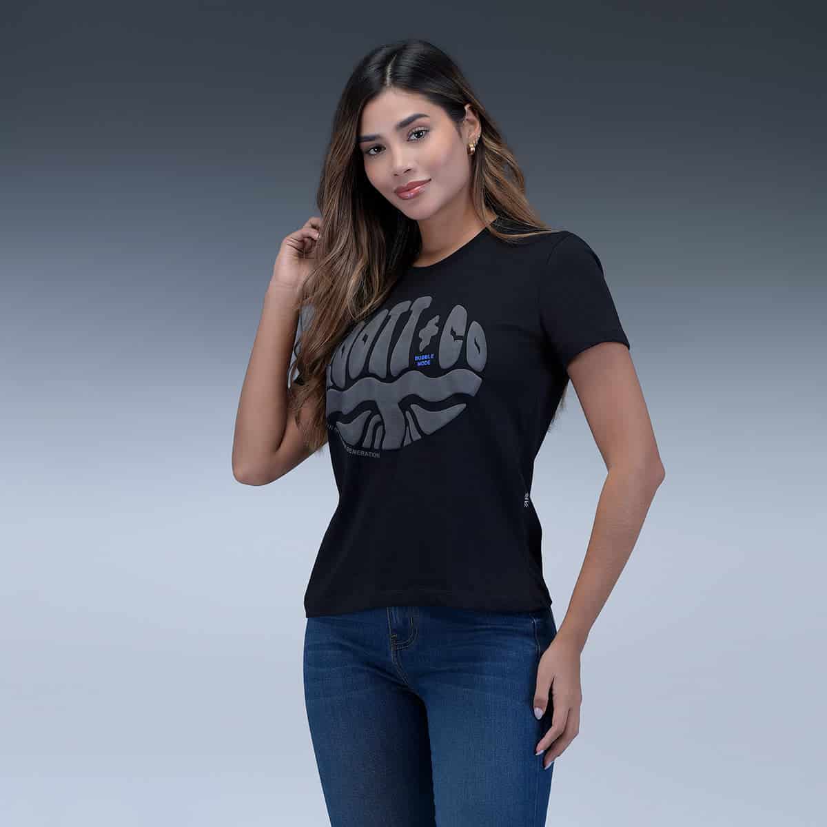 Camiseta Negra Mujer - miniatura 1