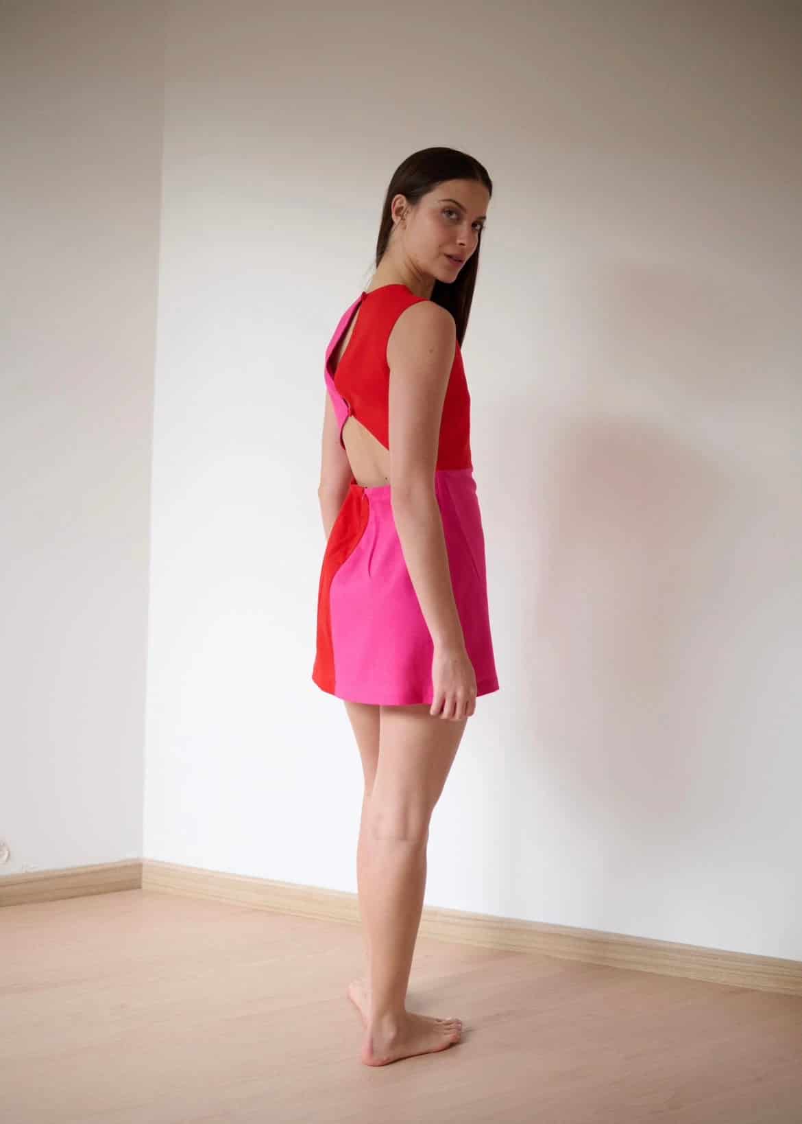 AFTERNOON TEA DRESS (CHERRY) - miniatura 2