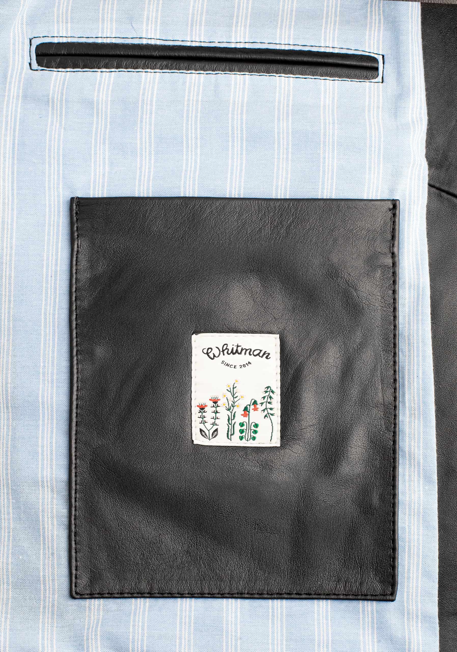 Chaqueta H Pilot Cuero Negro - miniatura 4