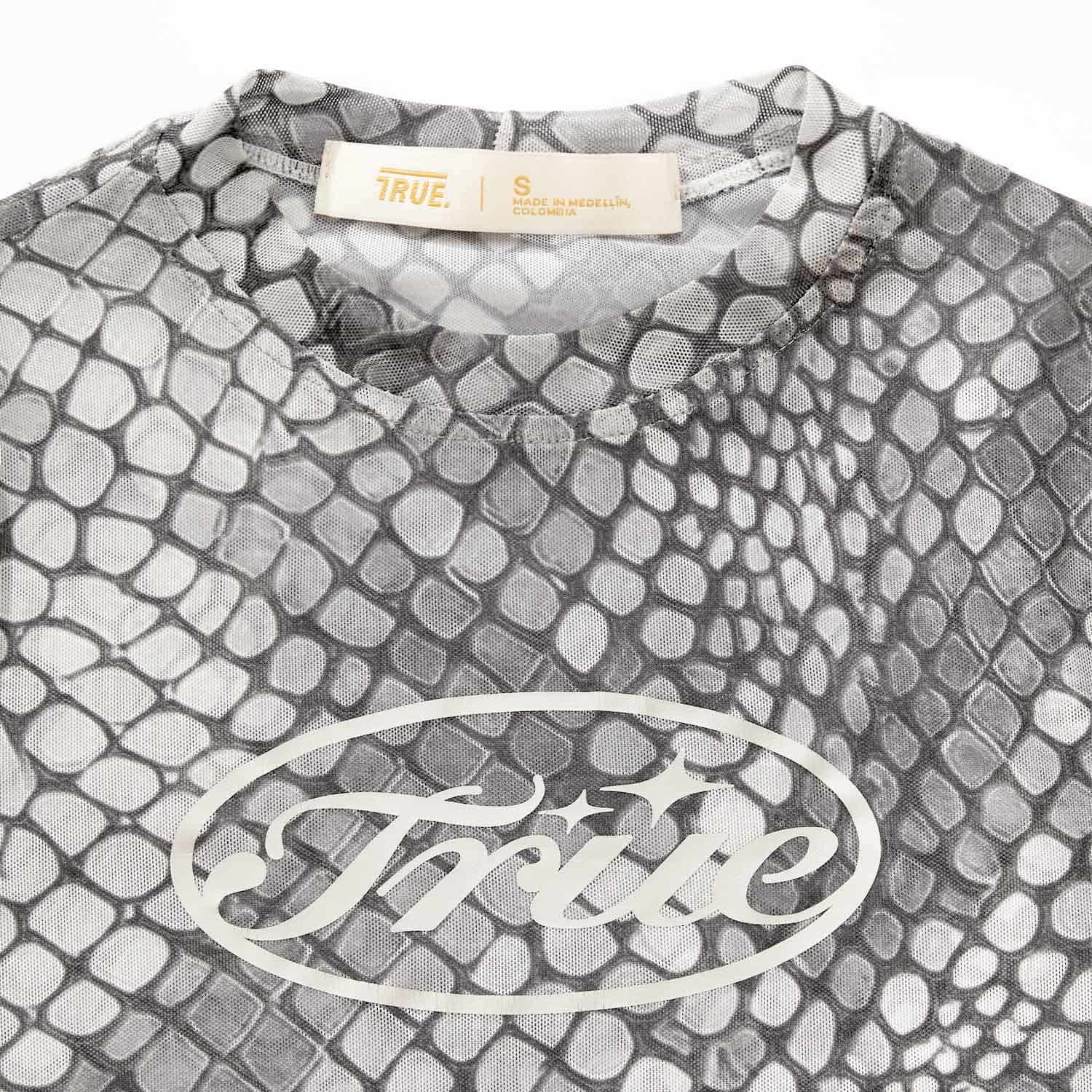 Python Mesh LS Tee - Gray - miniatura 4