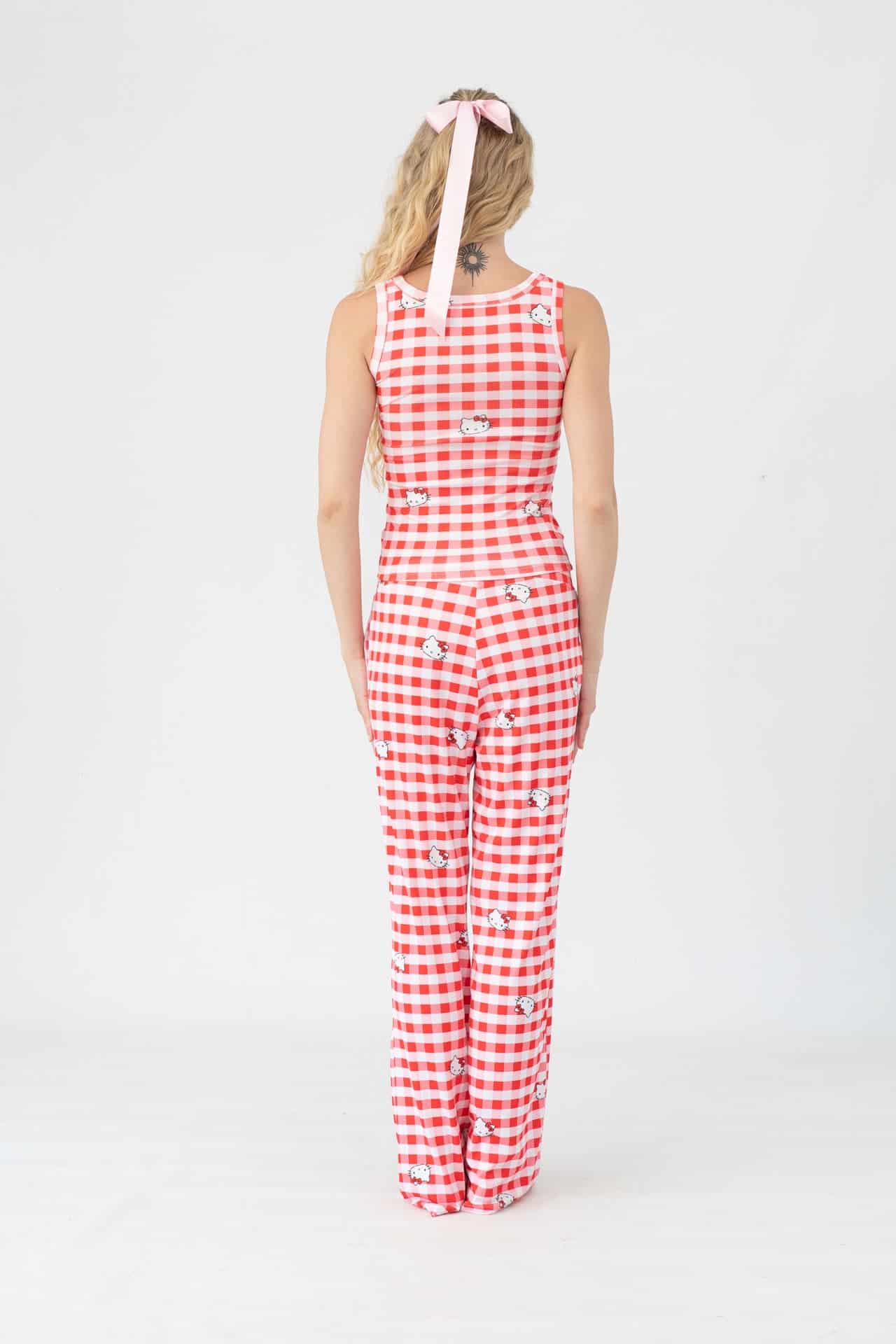 Set pantalon Los Angeles rojo - miniatura 4