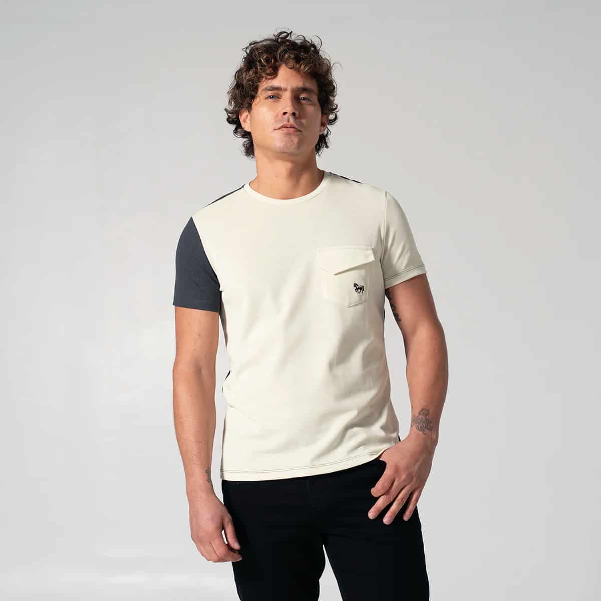 Camiseta Basica Slim Last Name - miniatura 1