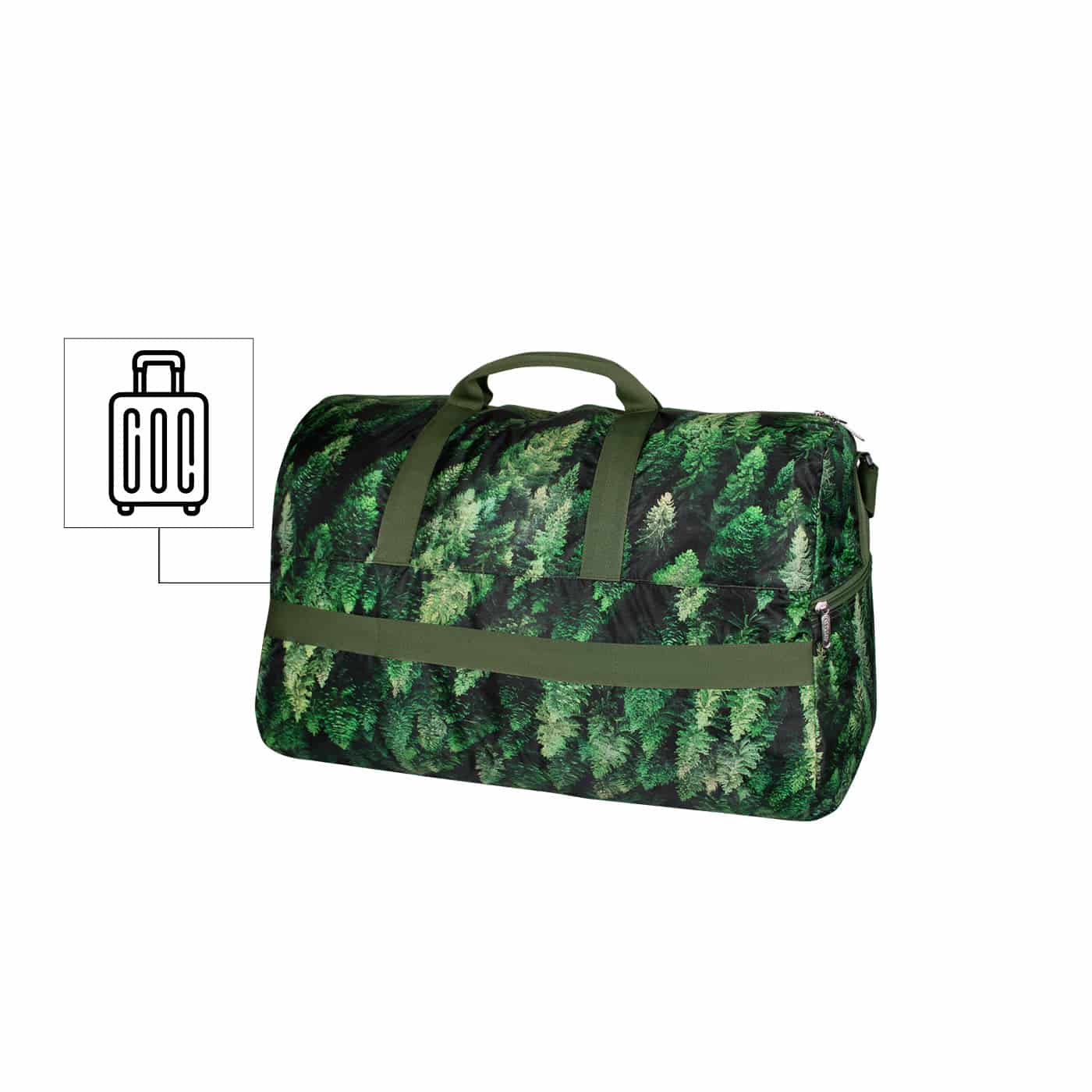 Maleta XL ULTRA Plegable Estampado Bosque Citybags - miniatura 5