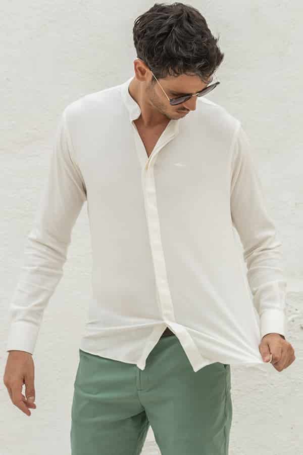 CAMISA NERU BLANCA FLEX - miniatura 3