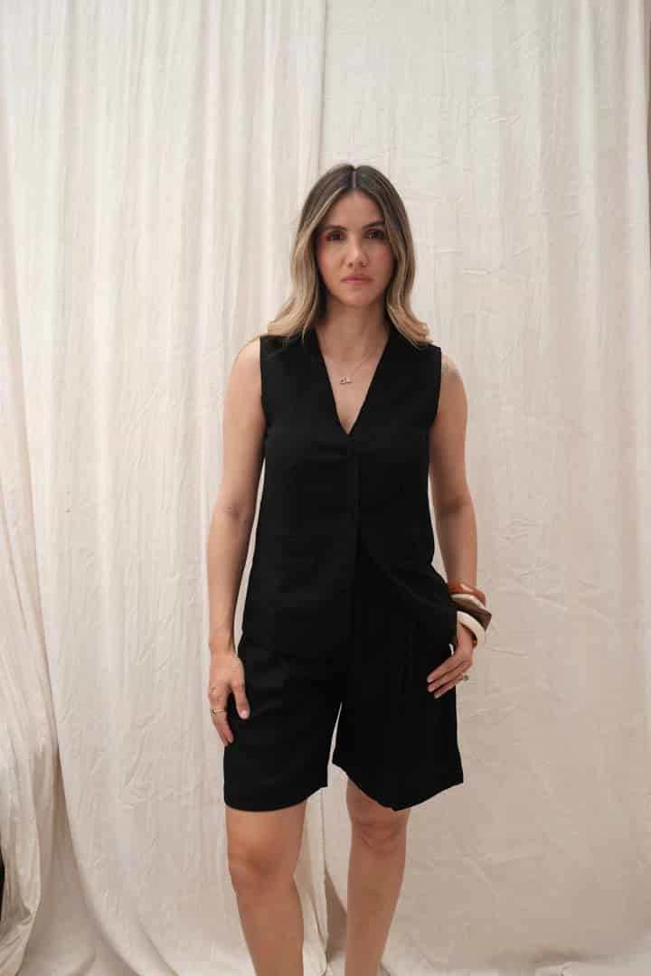 Blusa Cleotilde Negro - miniatura 3