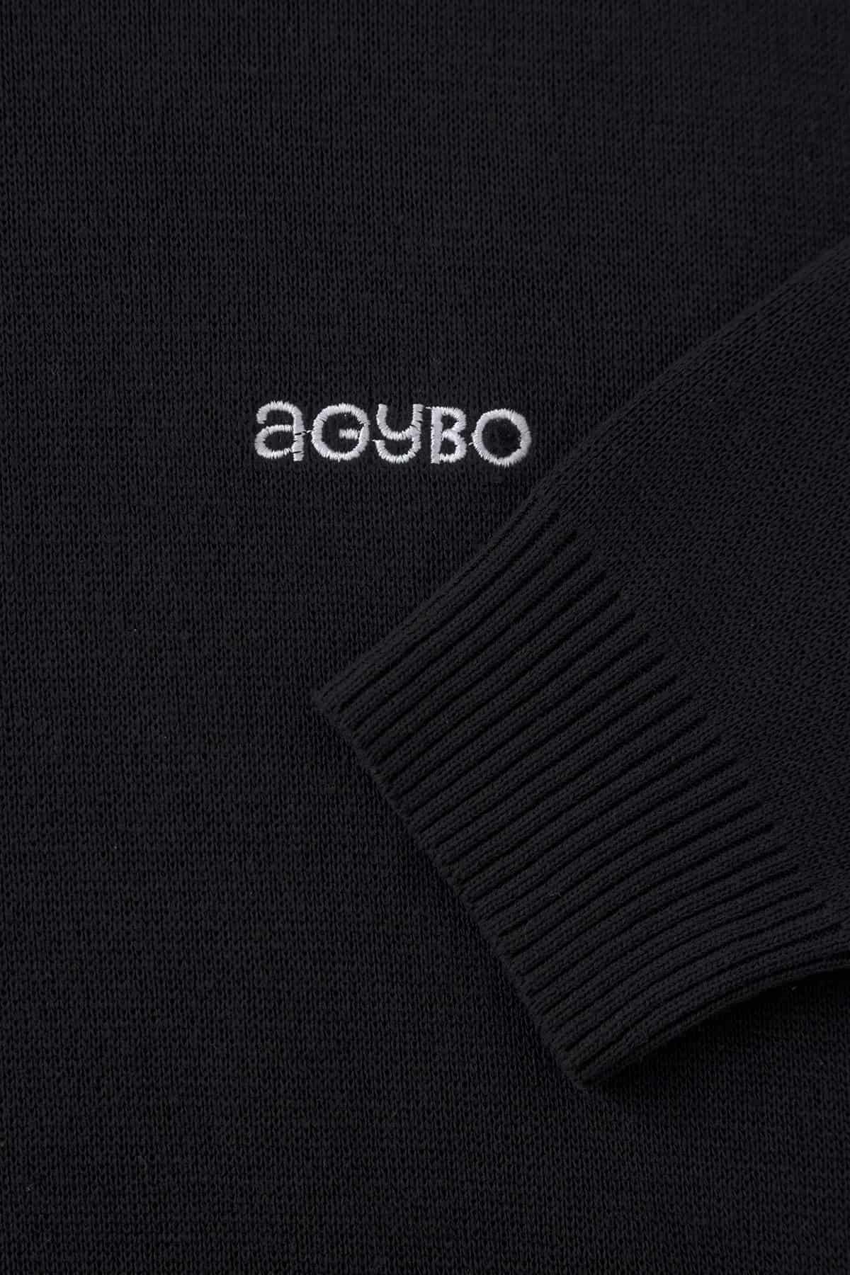 ESSENTIAL SWEATER BLACK - miniatura 6