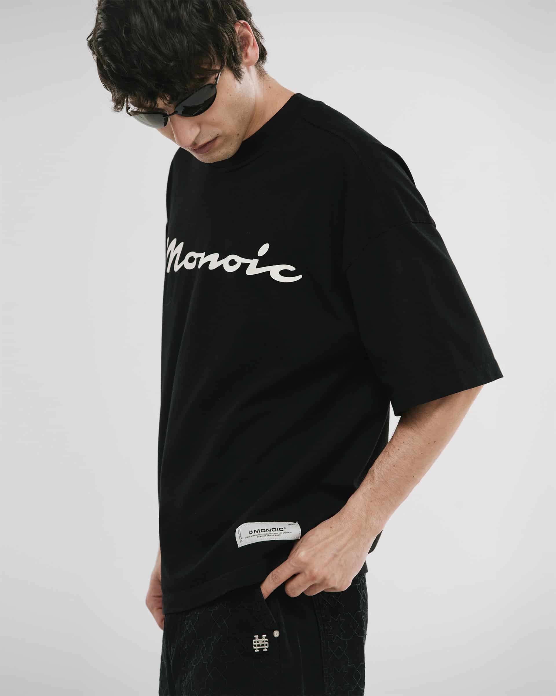 Camiseta Boxy Fit Riva - Negro Oscuro (Exclusive) - miniatura 3