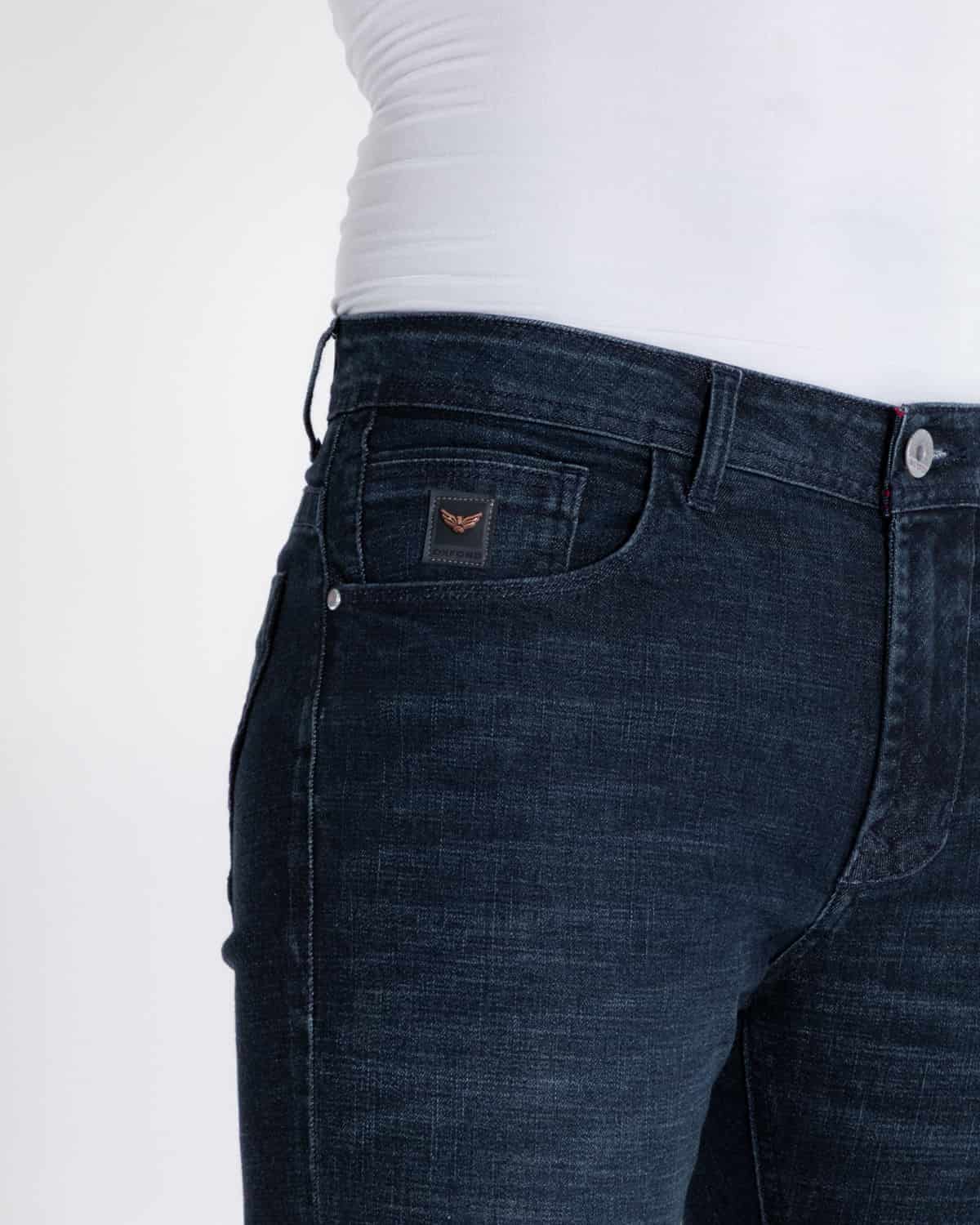 Jean slim tono oscuro para hombre - miniatura 4