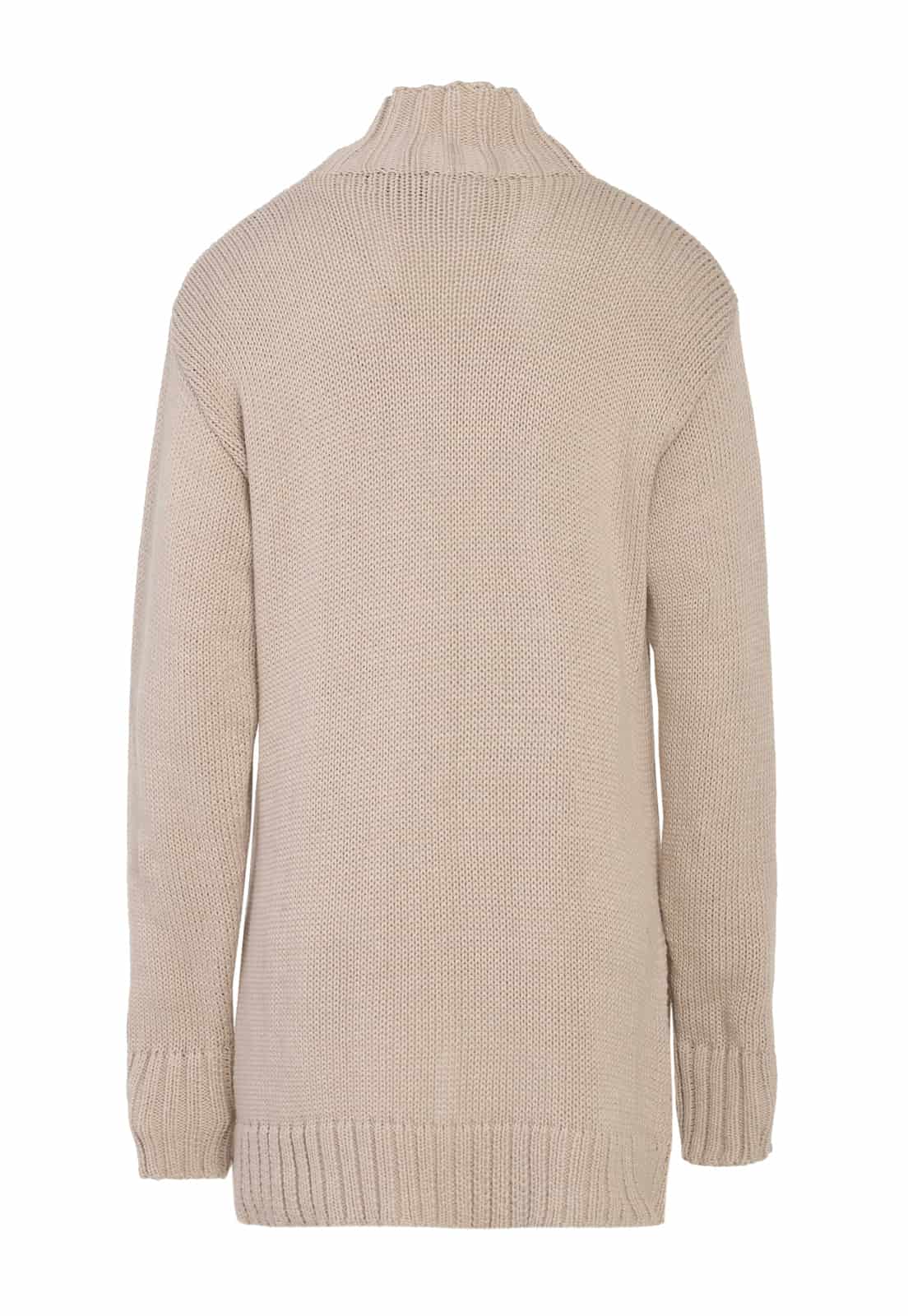 TURTLE NECK LETTER SWEATER - miniatura 7