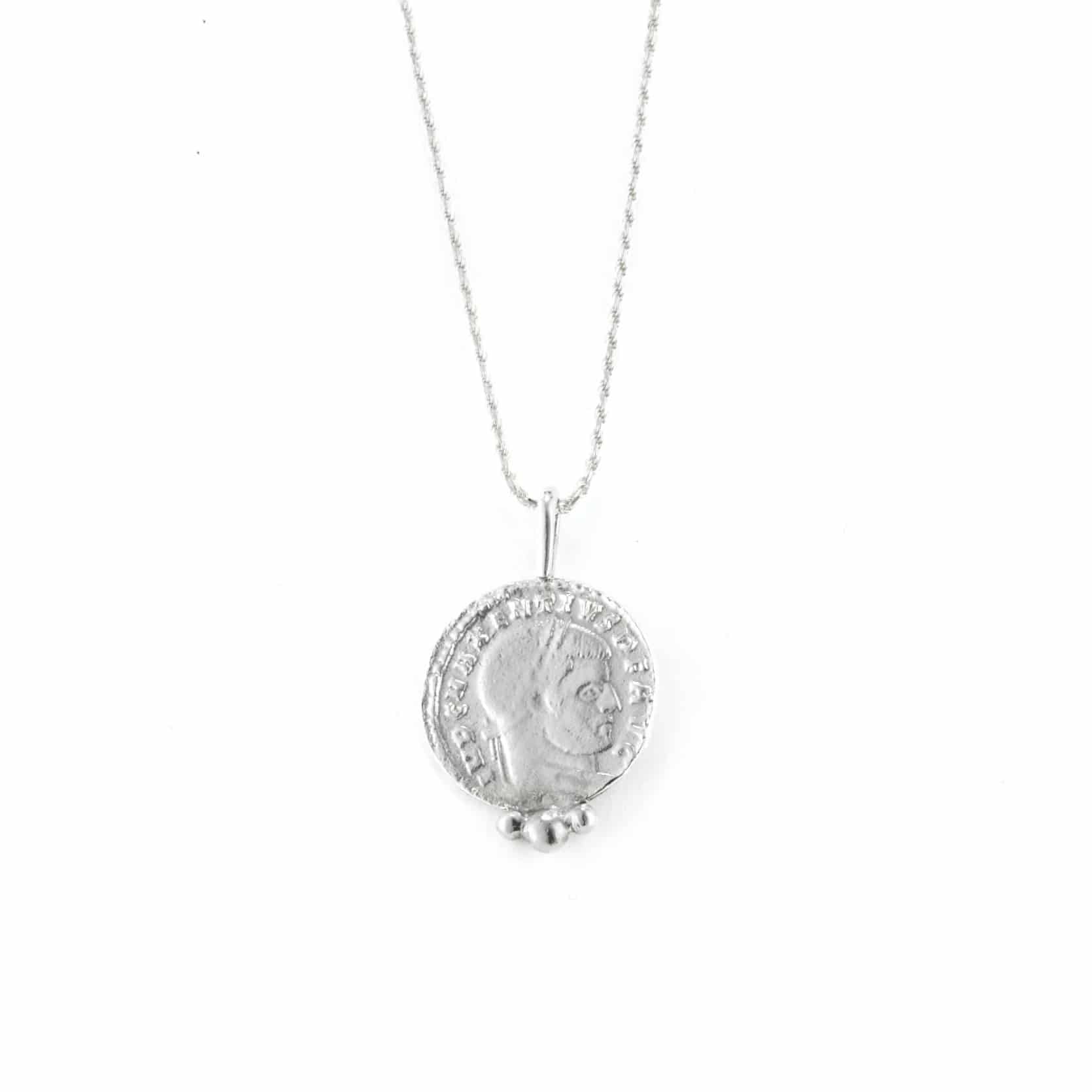 Collar Medalla Griega (Cadena Lazo) - miniatura 1