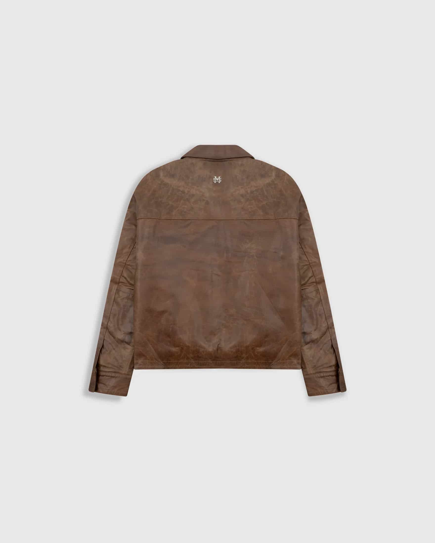Chaqueta Monogram Leather - Miel - miniatura 11