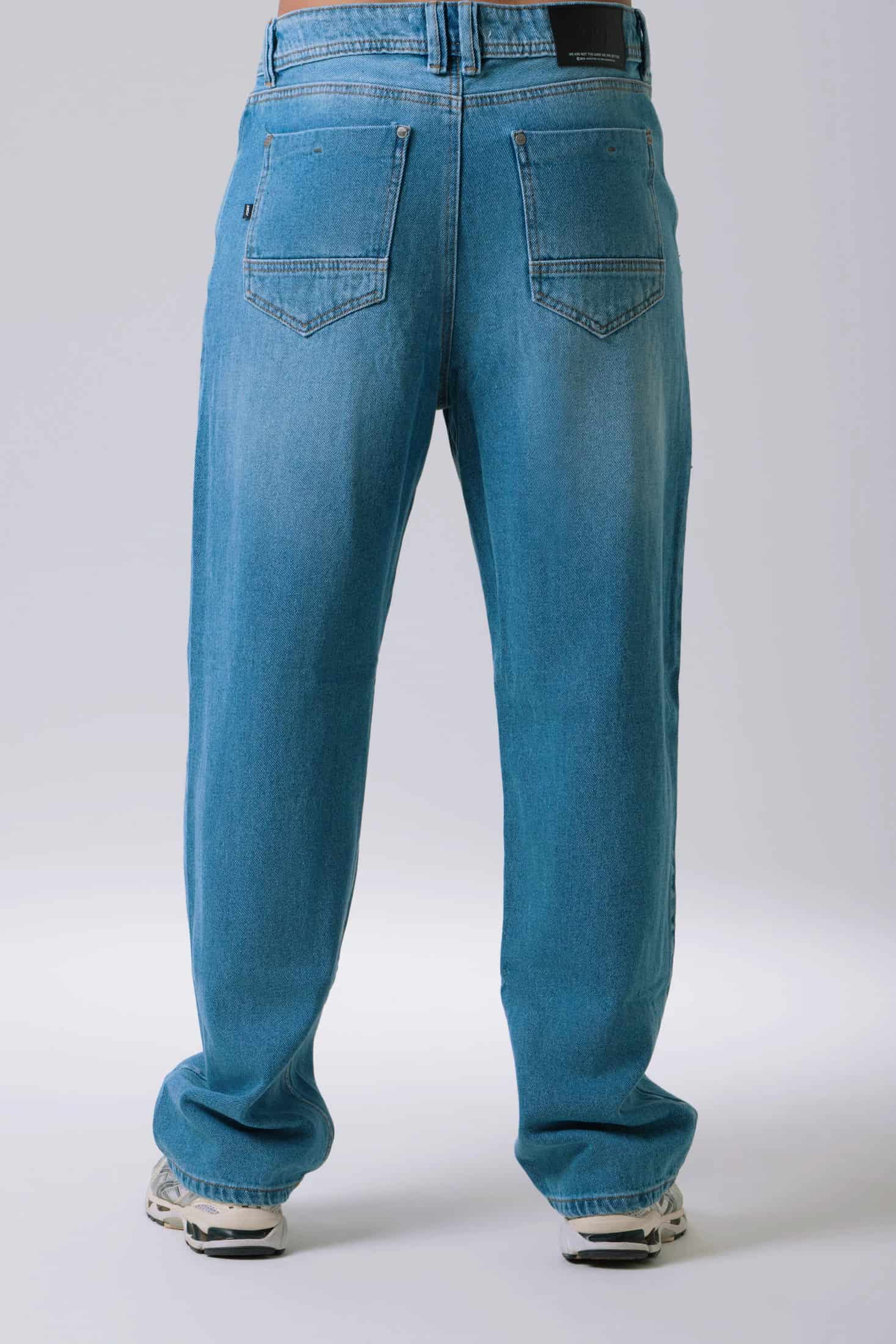 JEAN 5 BOLSILLOS COLOR AZUL CLARO - miniatura 2