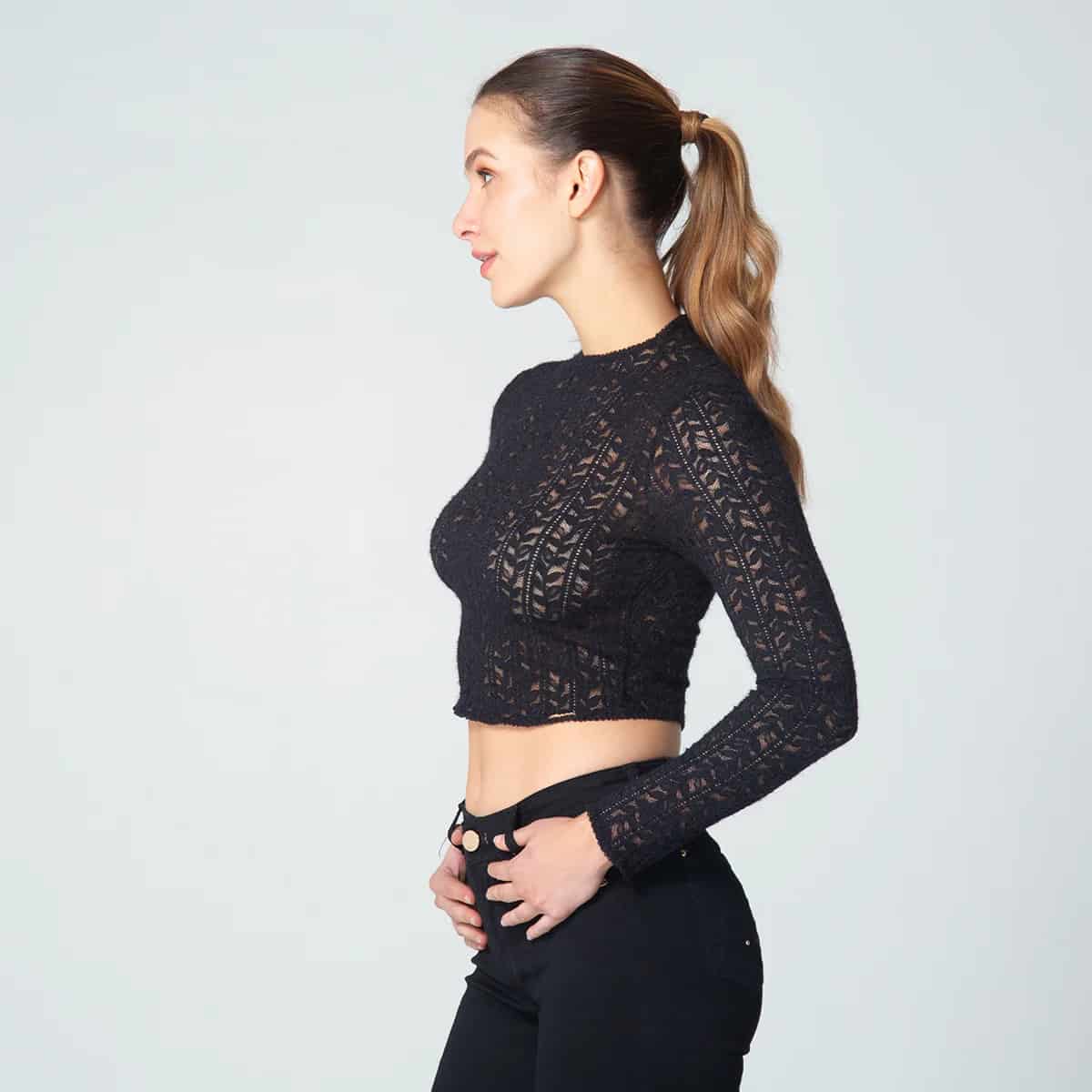 Blusa Crop Slim Lizt - miniatura 5