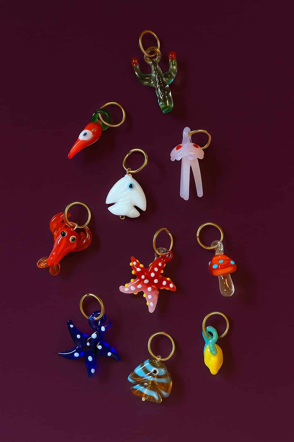 Charm Glass (X1) — for Necklace - miniatura 1