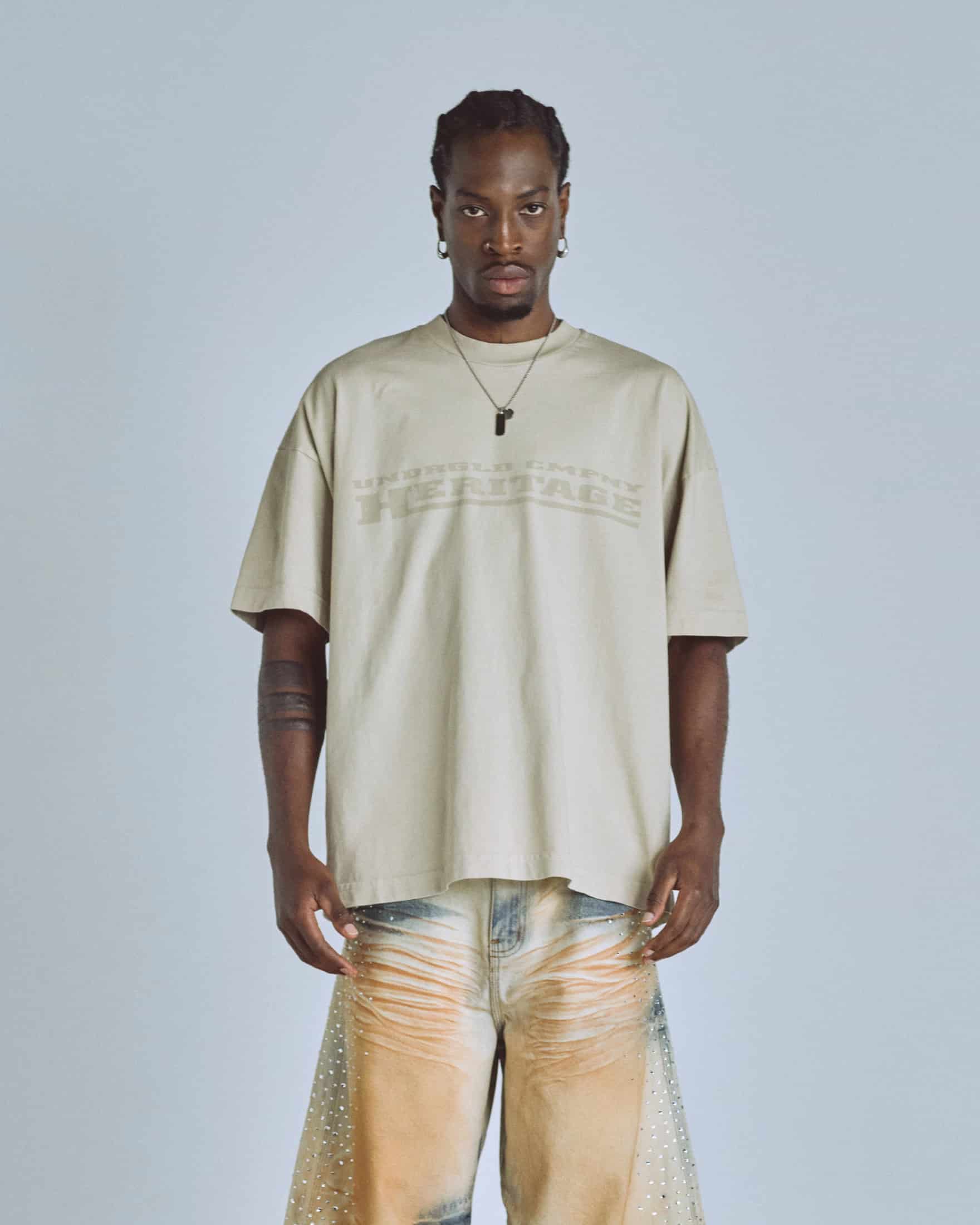 Golden Heritage Raw Tshirt Cream - miniatura 2