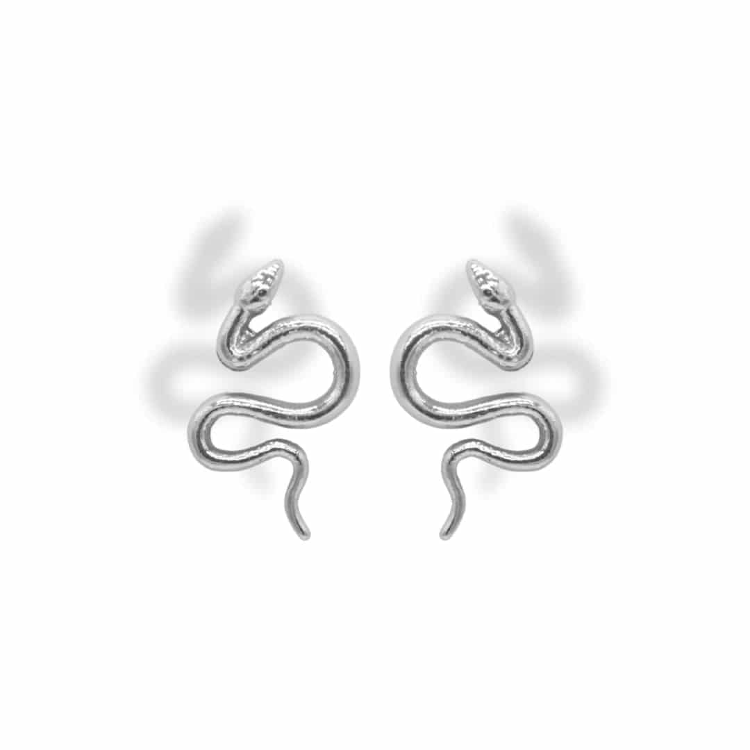 Aretes de serpiente grande - miniatura 3