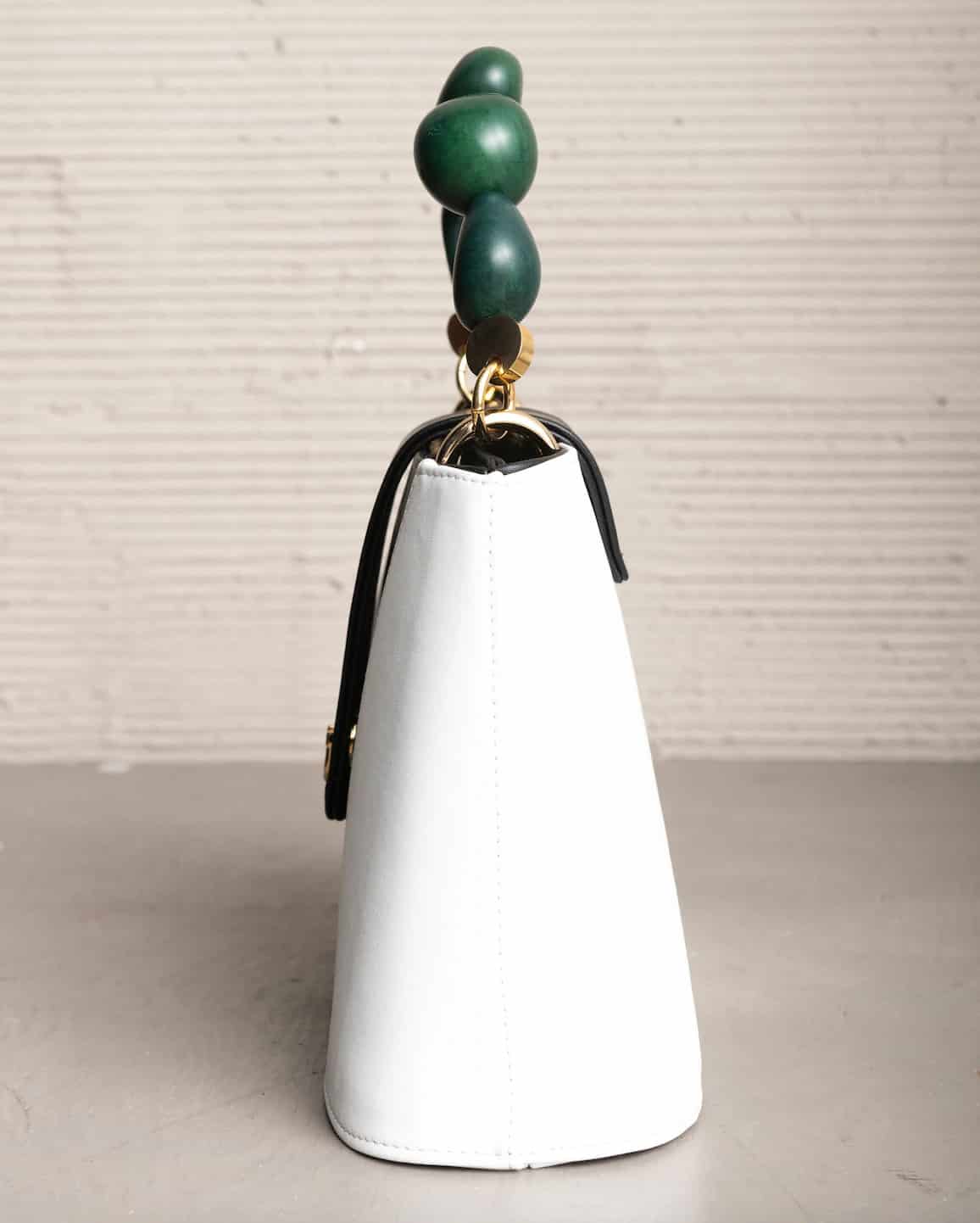 SENDA PURSE WITH TAGUA SEEDS HANDLE - miniatura 3