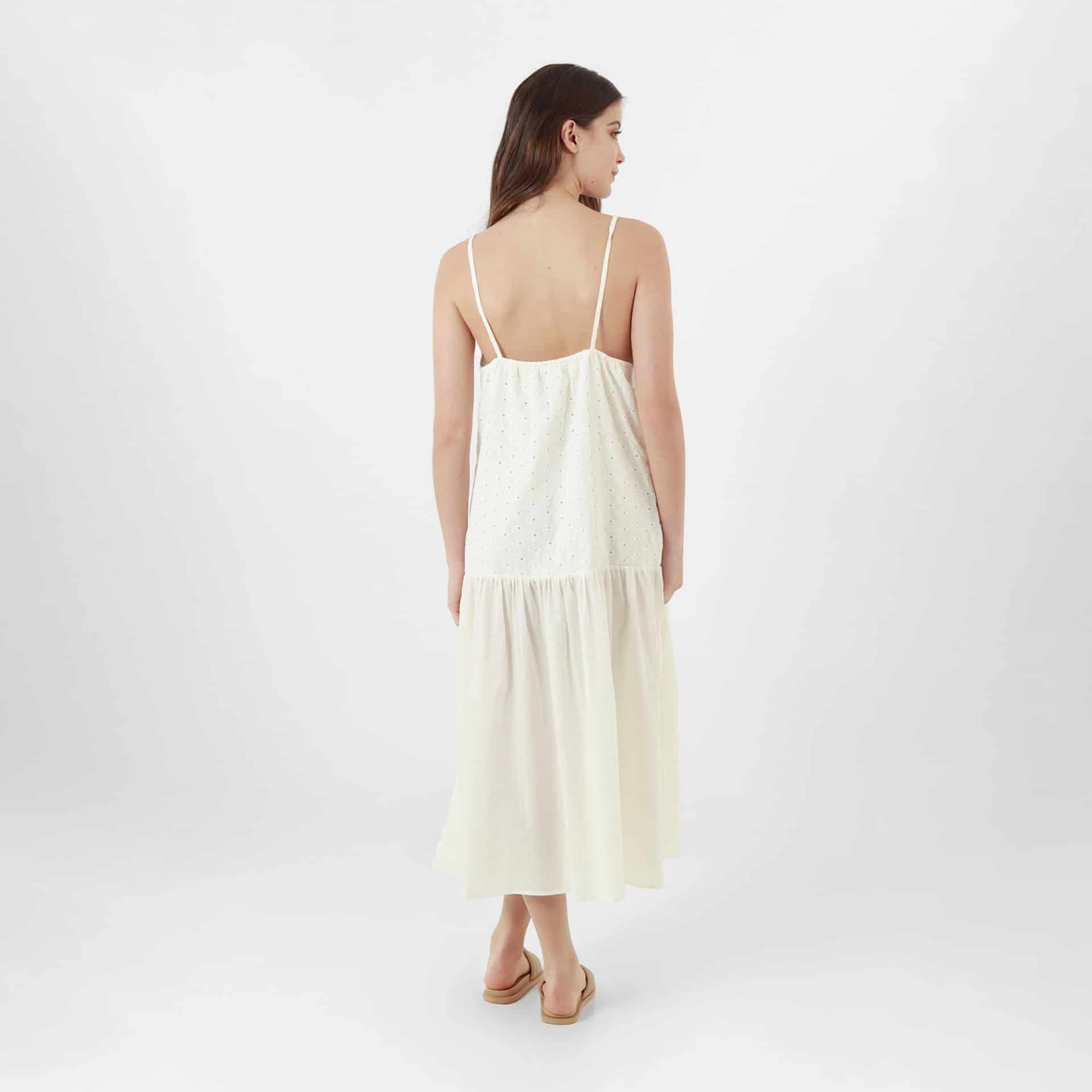 Vestido Ojalillo Manga en Tiras - miniatura 4