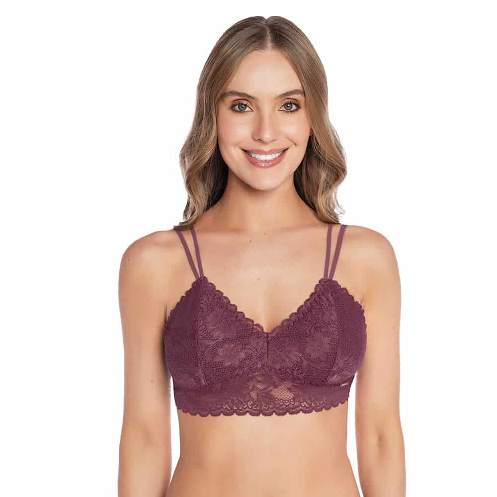 BRALETTE EN ENCAJE SIN ARO - miniatura 1