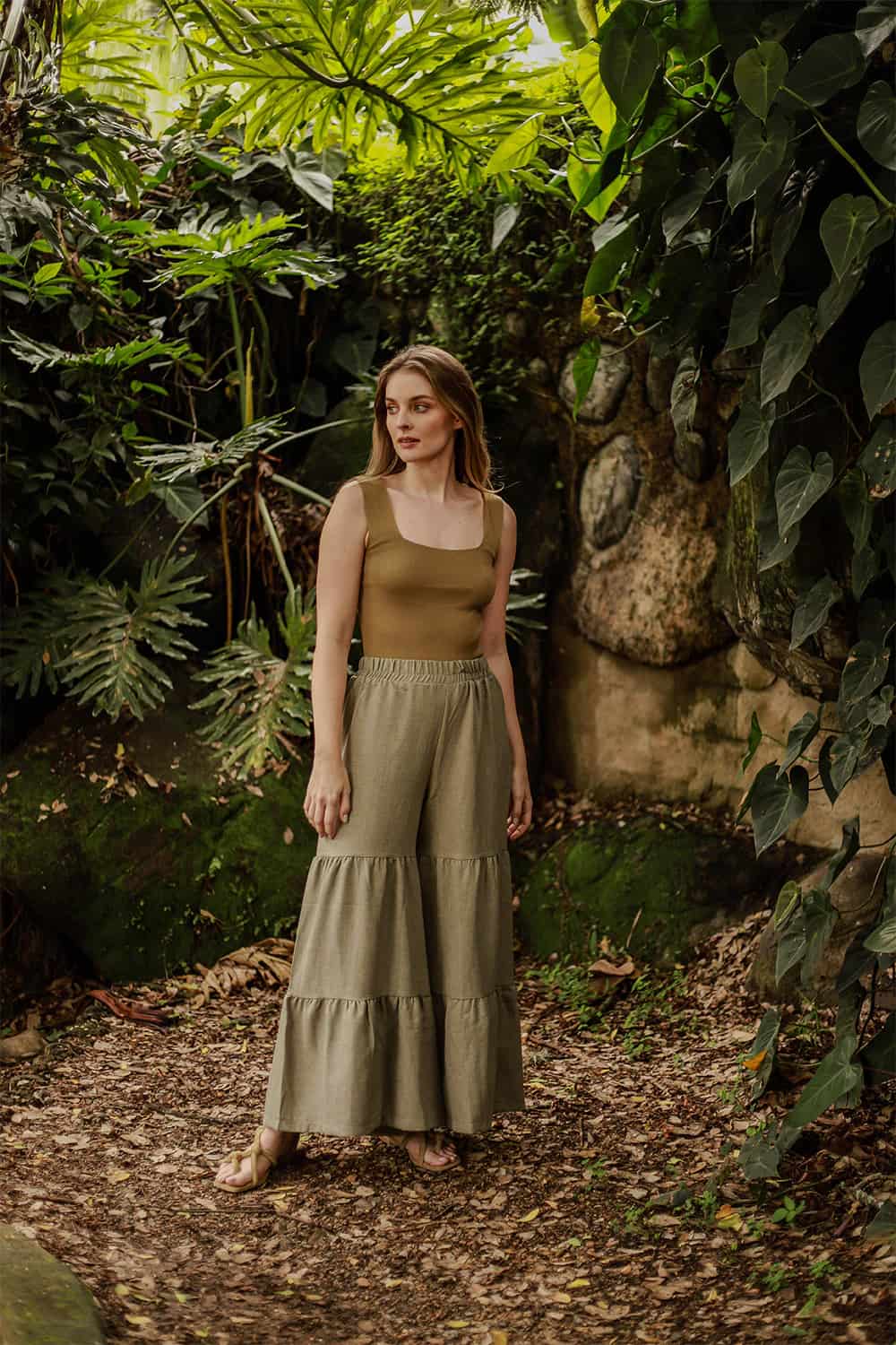 Capri Pants Verde - miniatura 2