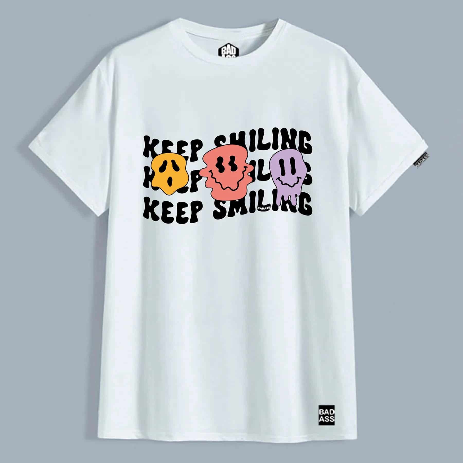 Camiseta Keep Smiling - miniatura 1