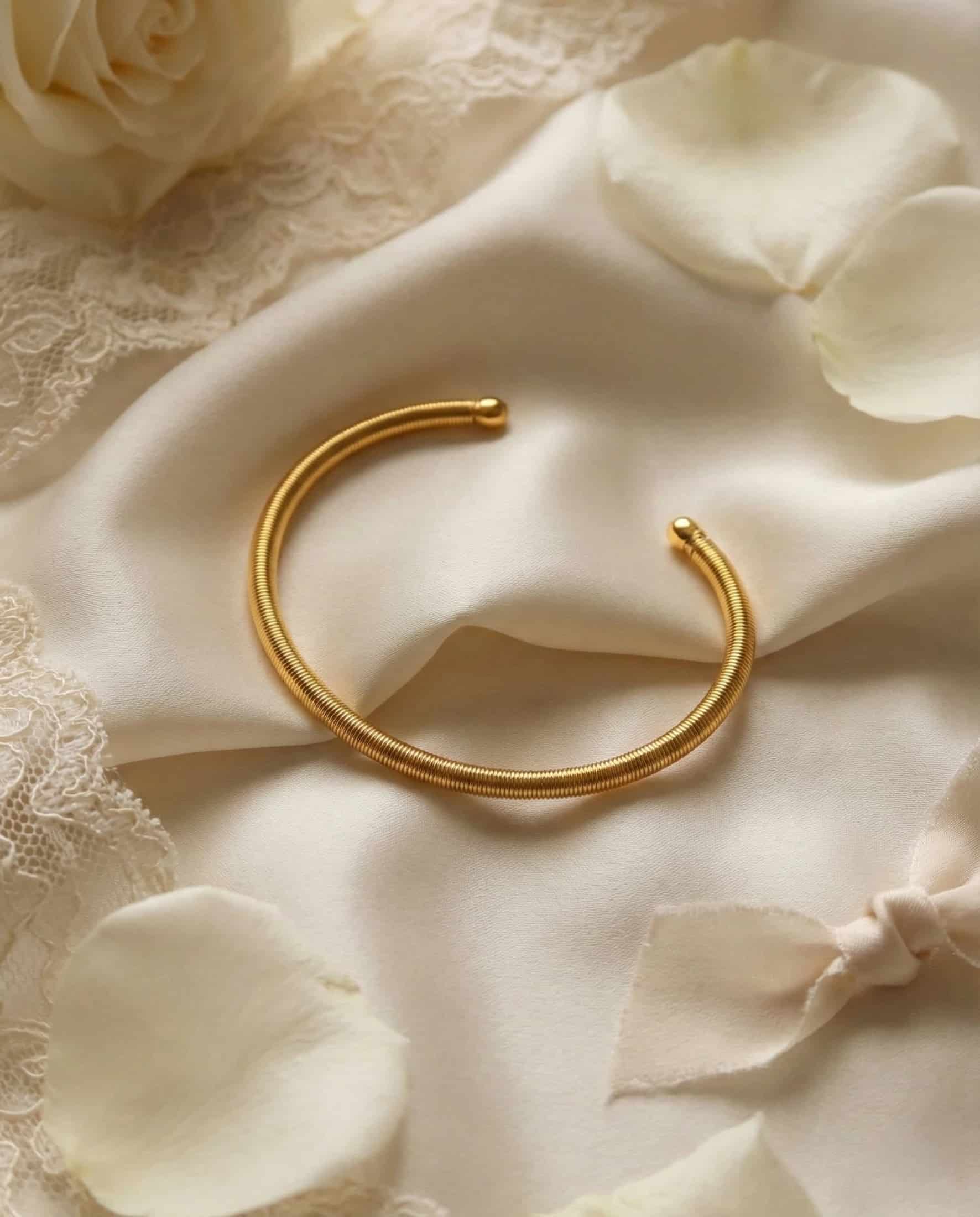 Clarte Gold Bangle - miniatura 1