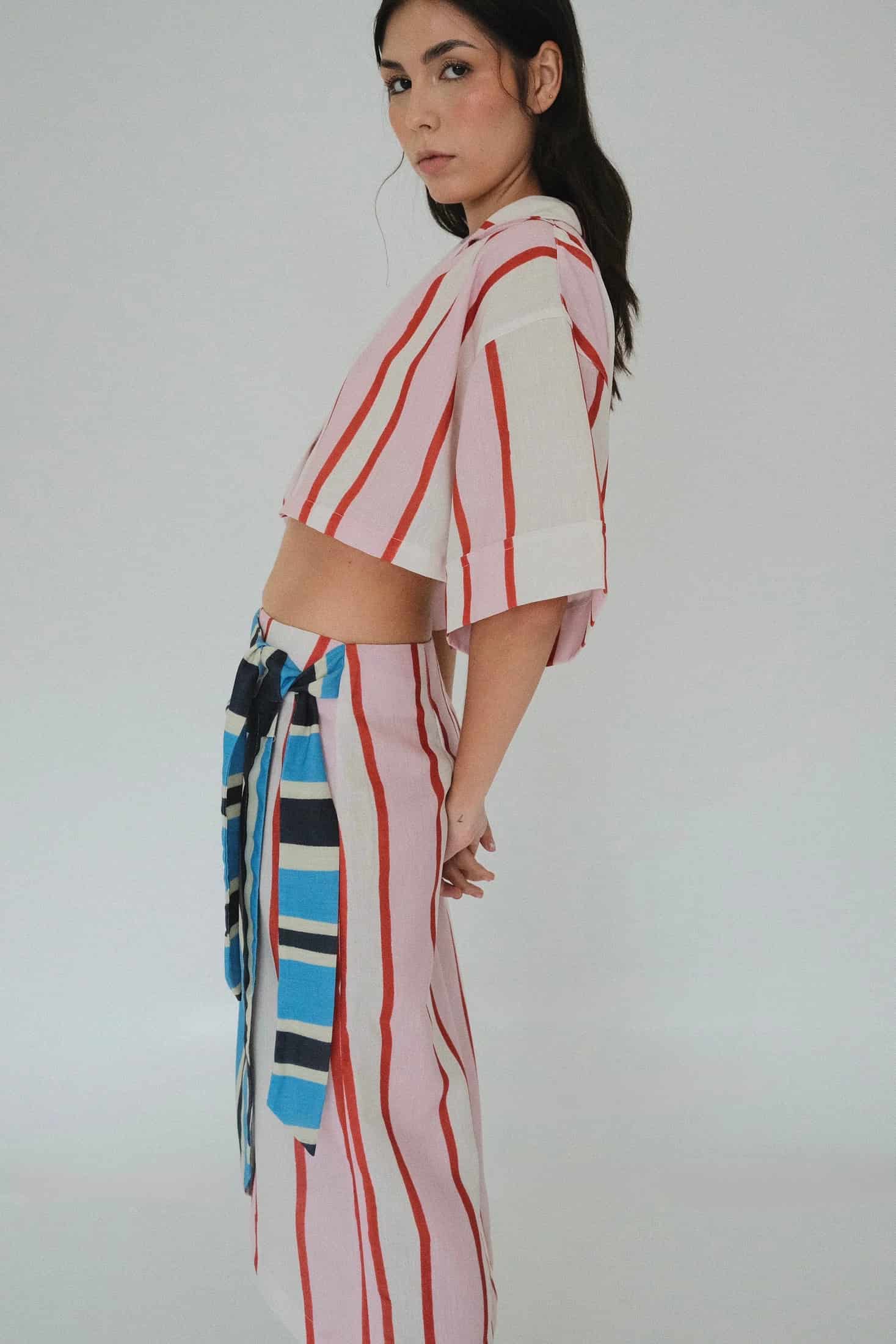 CANDY CROPPED SHIRT - miniatura 4