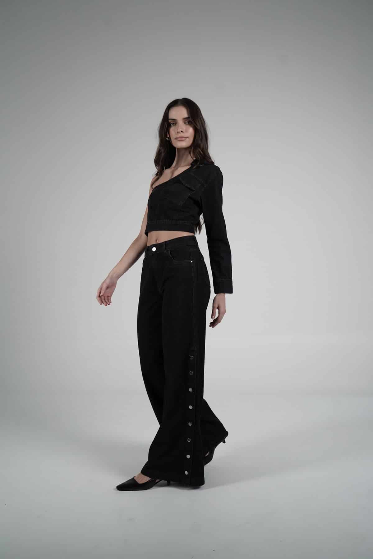 Side Buttons Jeans - miniatura 4