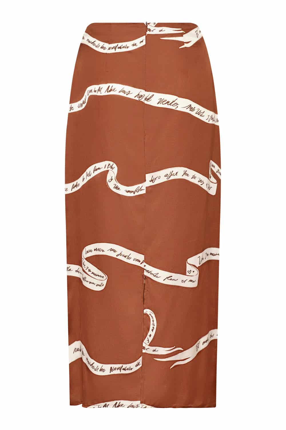 Falda Arabela ivory coffee - miniatura 3