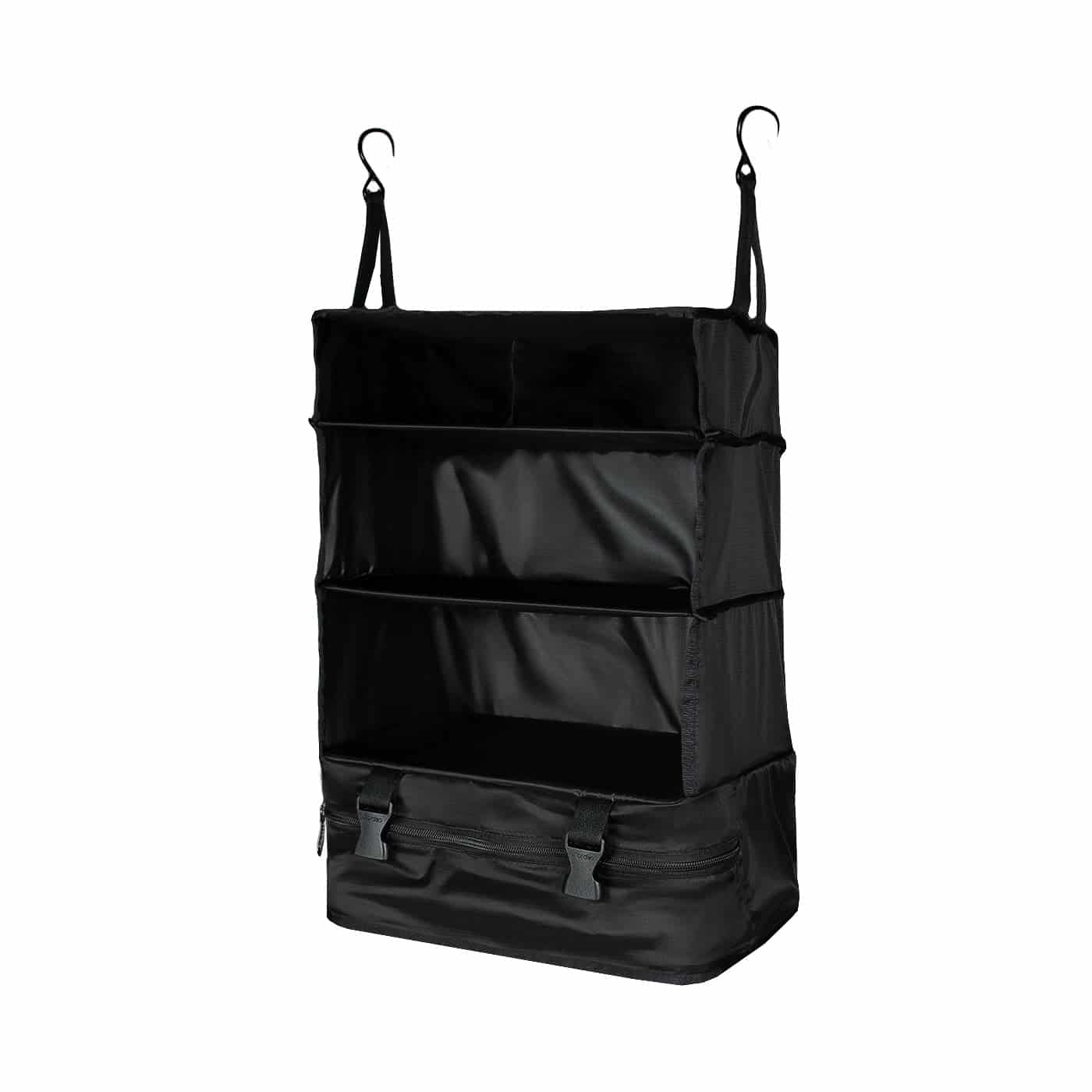 Cubos Organizador de viaje Acordeon 5 compartimientos Light Negro - miniatura 1