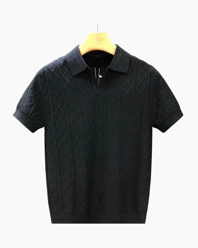 Signature Textured Knit Polo - miniatura 1