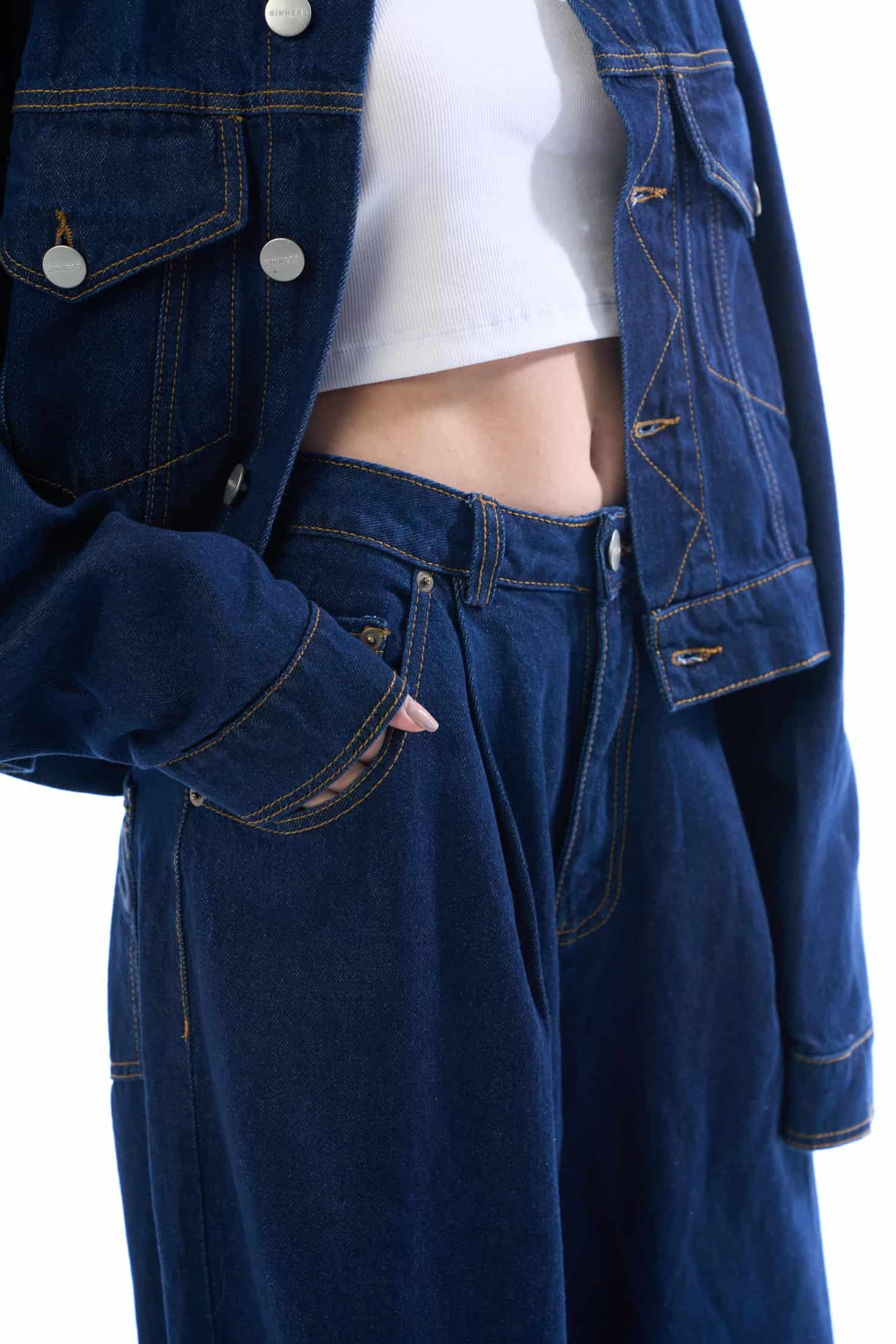 RAW DENIM JACKET - miniatura 8
