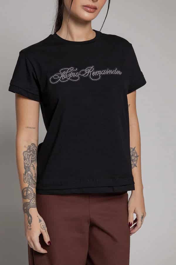 T-Shirt Remainder-Negra - miniatura 2
