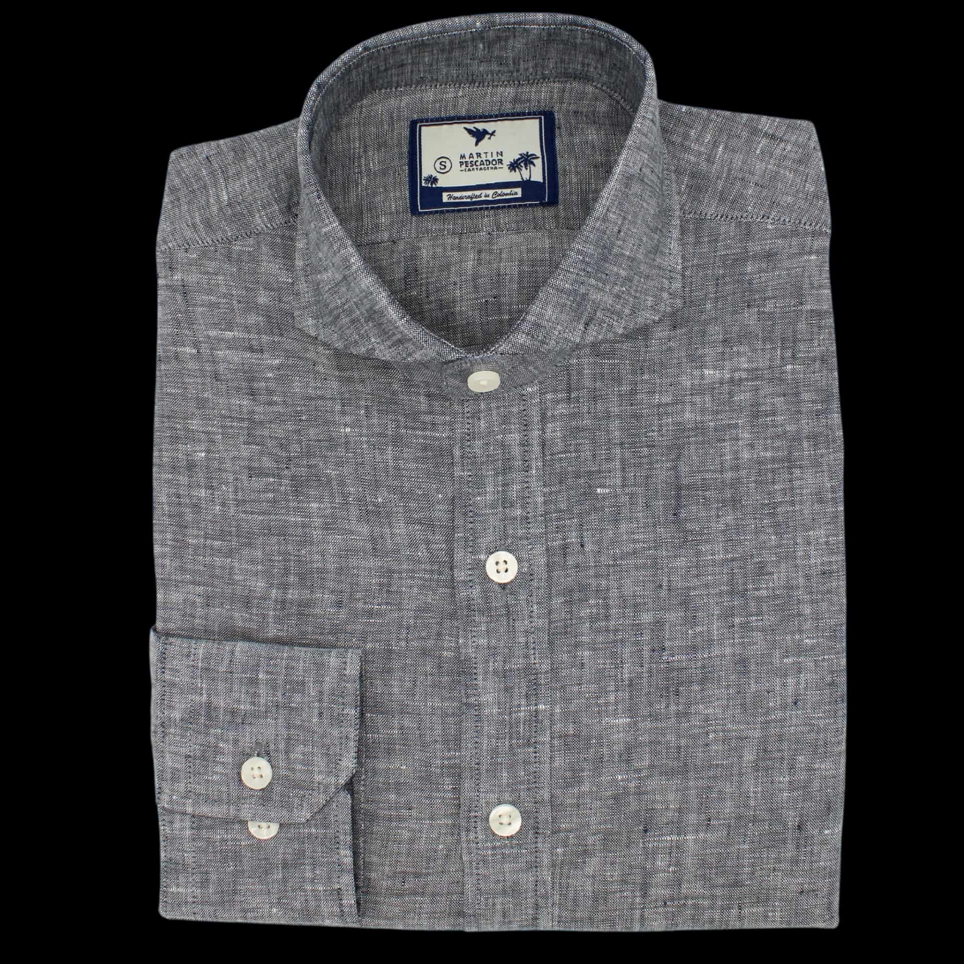 Camisas 100% Lino Cuello Francés- European Flax - miniatura 3