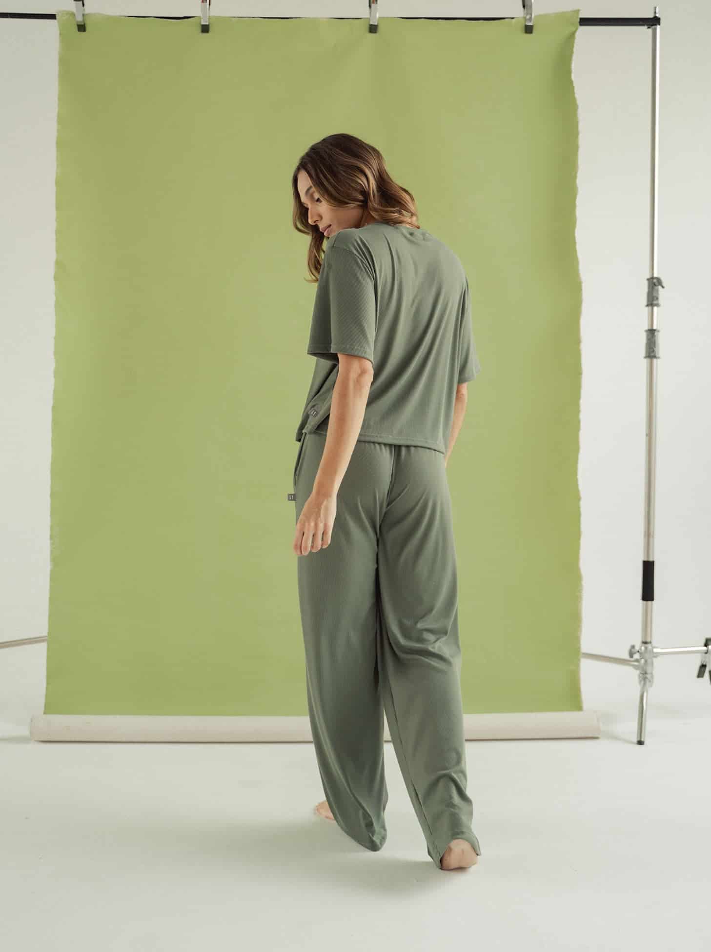 Cozy Rib Set - Green Oil - miniatura 5