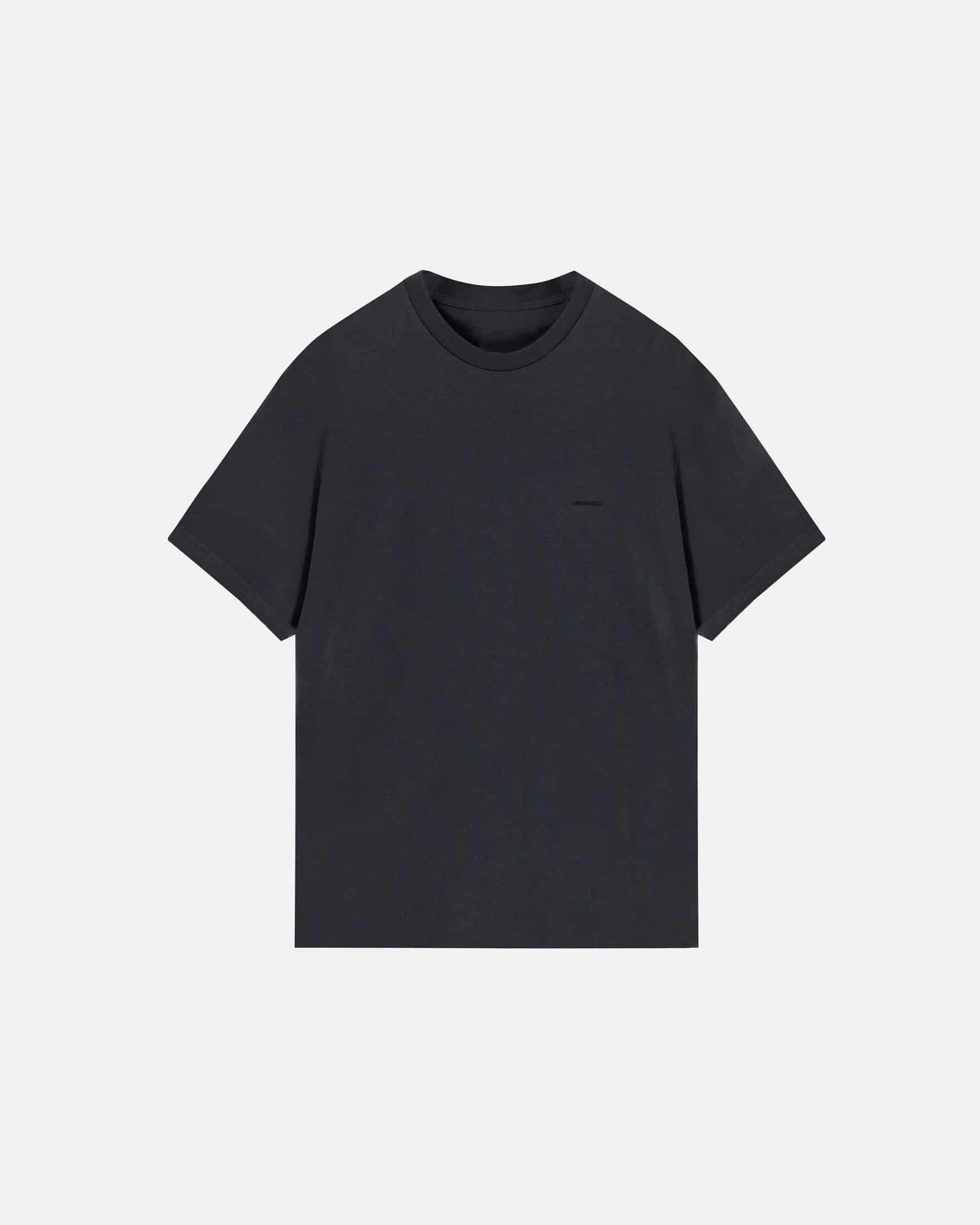 Basics Tiny Logo Regular Fit Tshirt Gray - miniatura 1