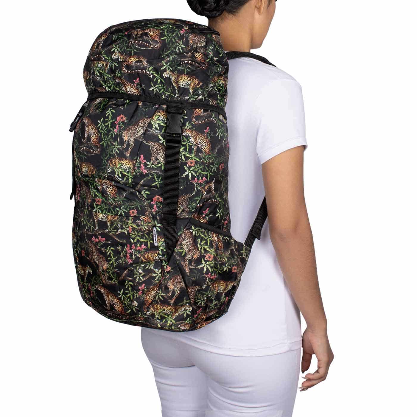 Morral Viajero ULTRA Plegable Estampado Jaguares Citybags Multicolor - miniatura 5