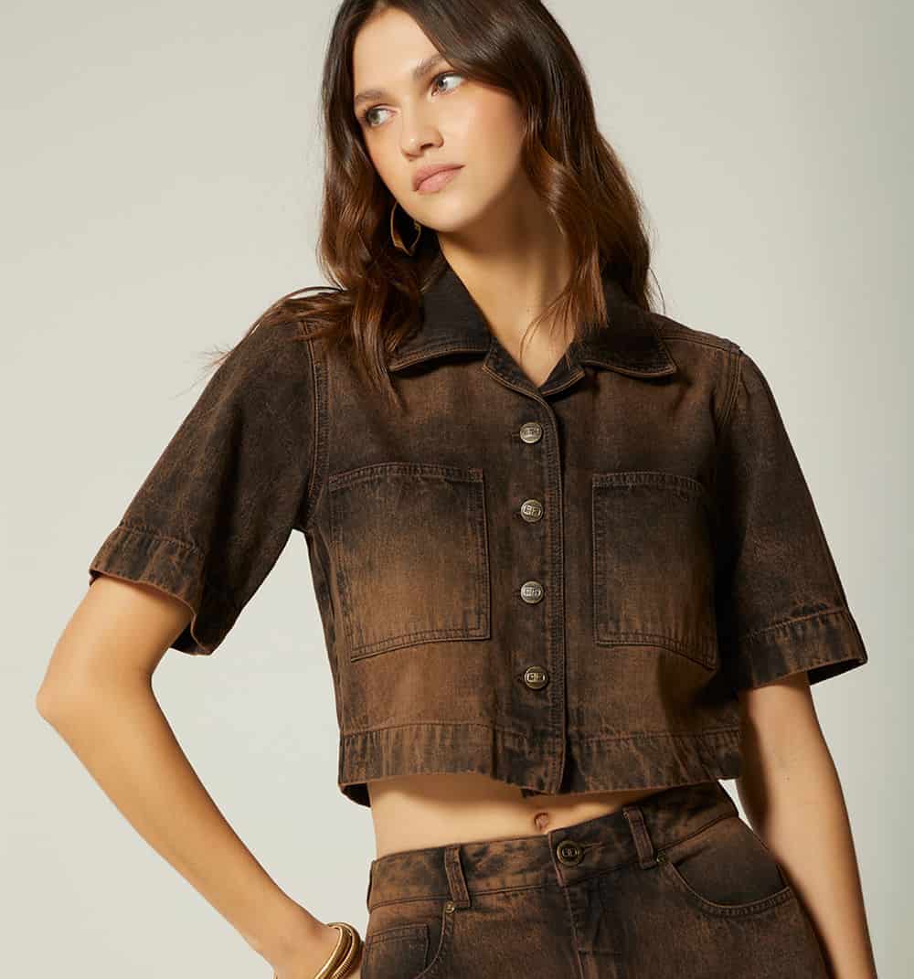 Blusa boxxi con bolsillos - miniatura 3