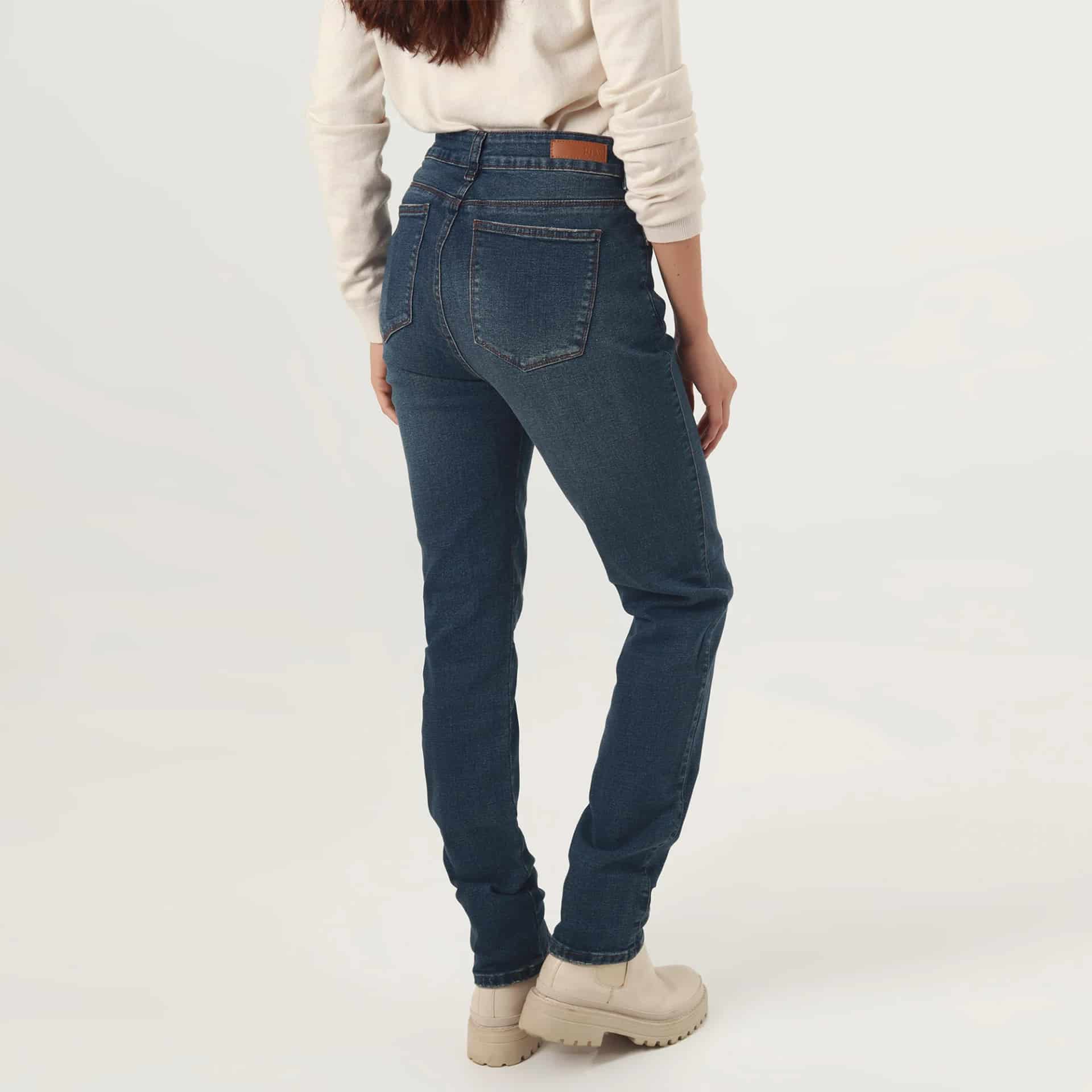 Jean Diva Tiro Medio Bota Recta - miniatura 42