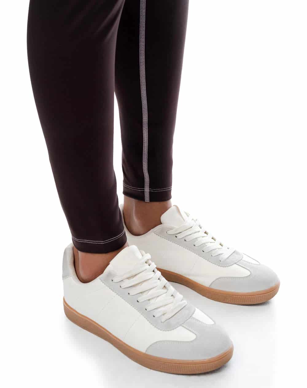Legging tiro alto vino tinto mujer - miniatura 6