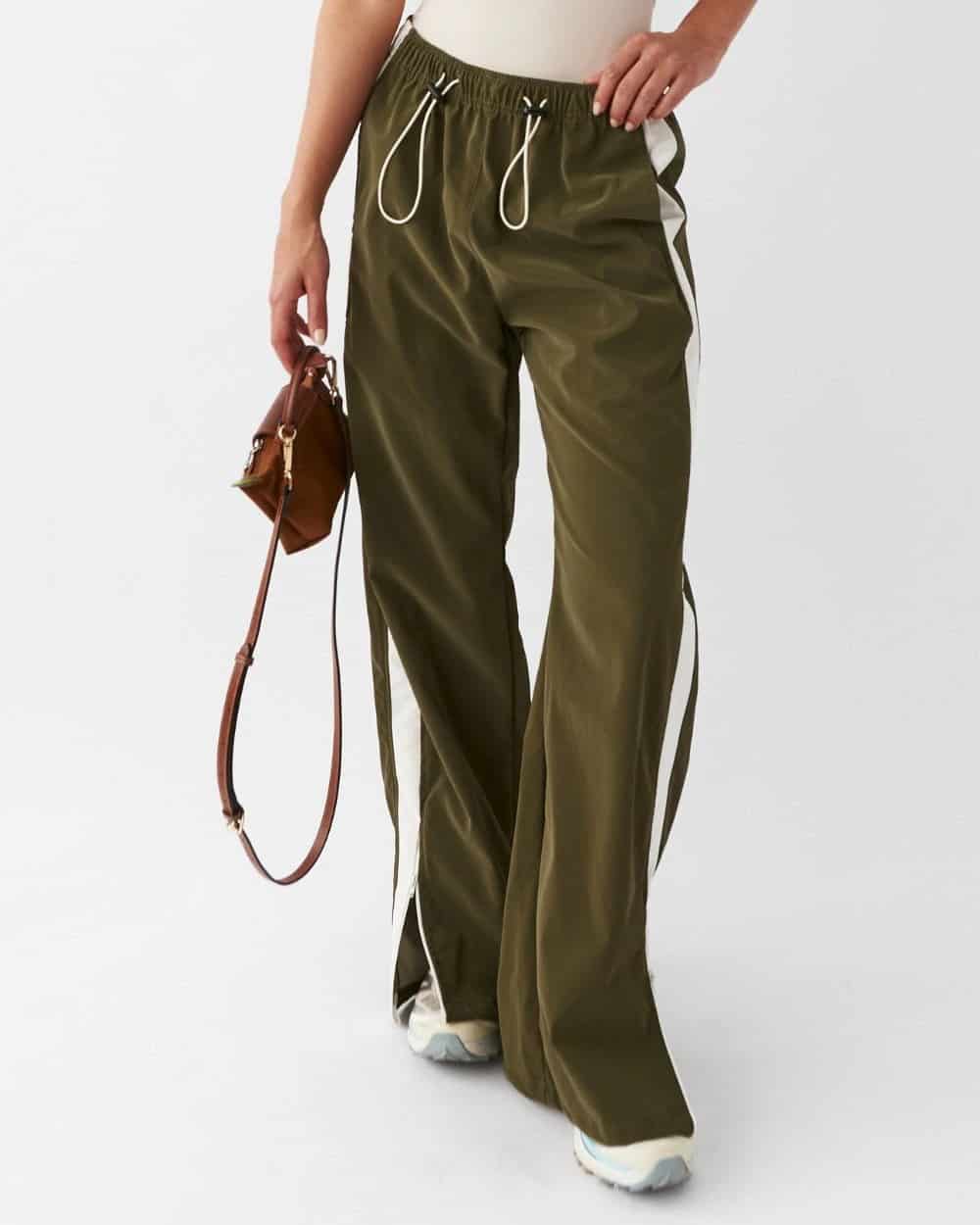 OLIVE TRACK PANT - miniatura 2