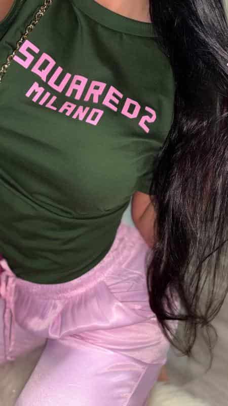 PANTALON ROSADO SATINADO - miniatura 3