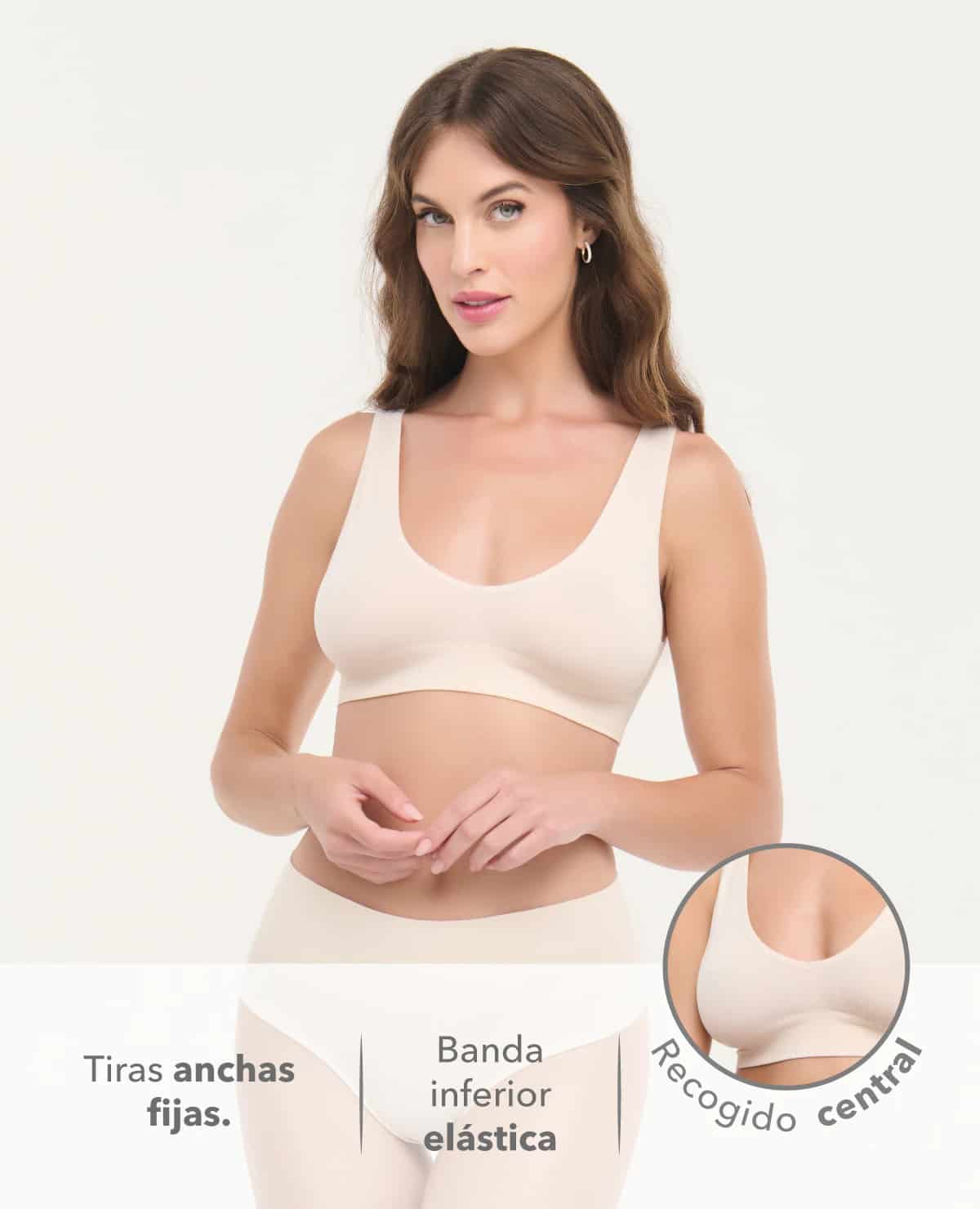 Top Seamless | Tiras Anchas Fijas - miniatura 2