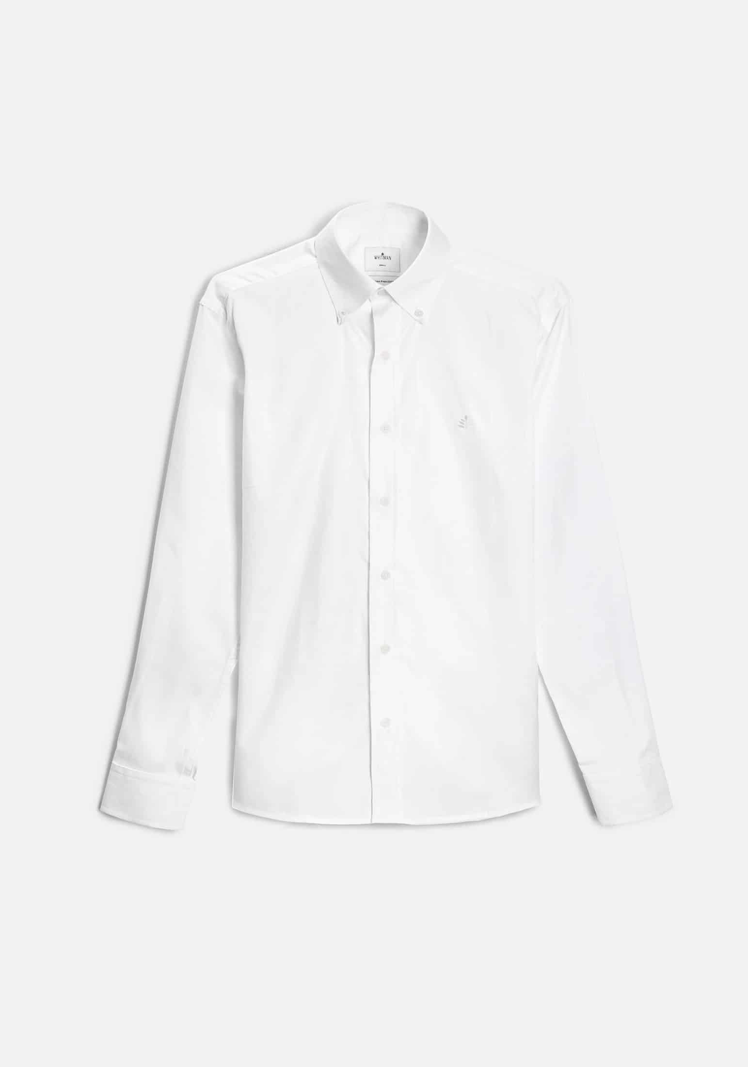 Camisa H CBD Unicolor L-Atn Blanco - miniatura 1
