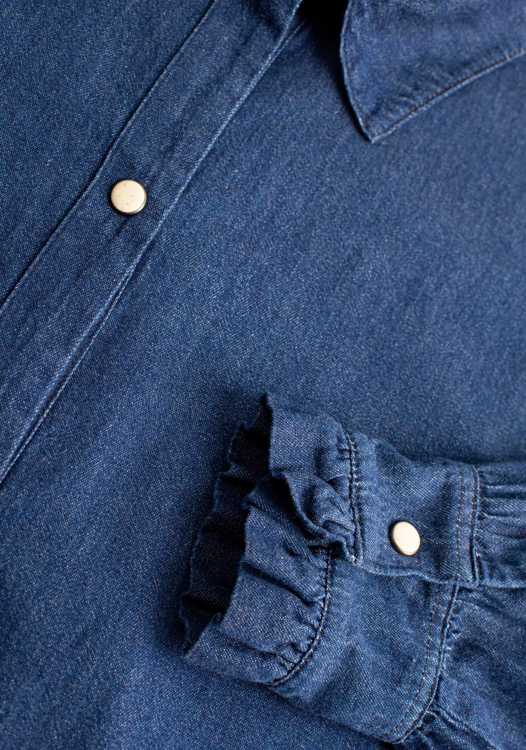Camisa M Adria Indigo Azul Oscuro - miniatura 7